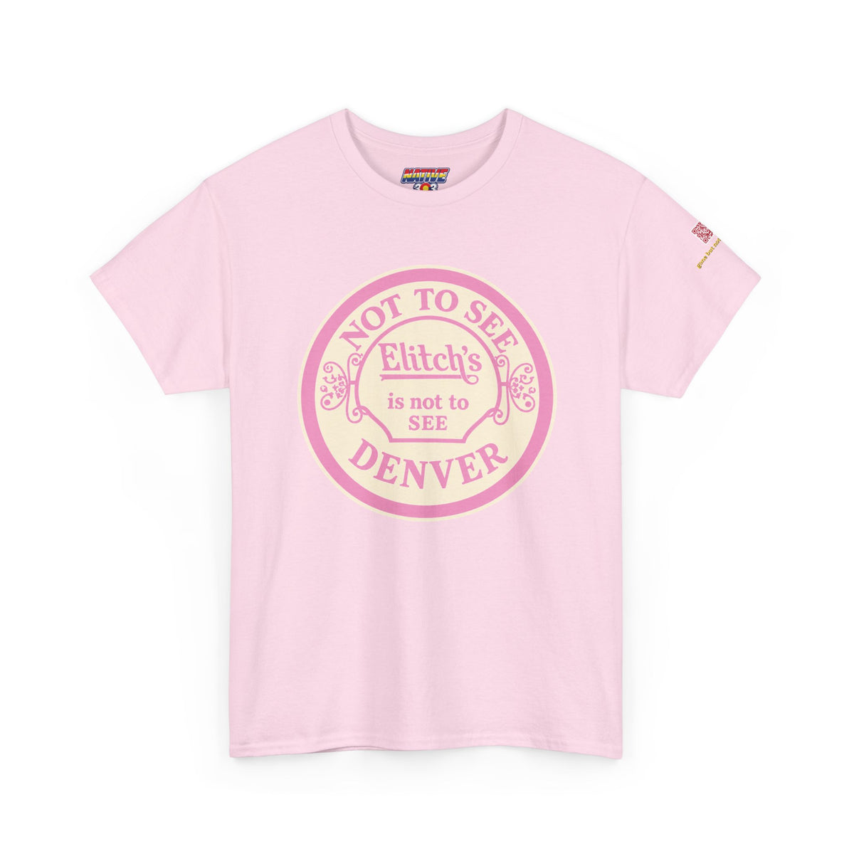 Elitch Gardens PINK - vintage Denver gear