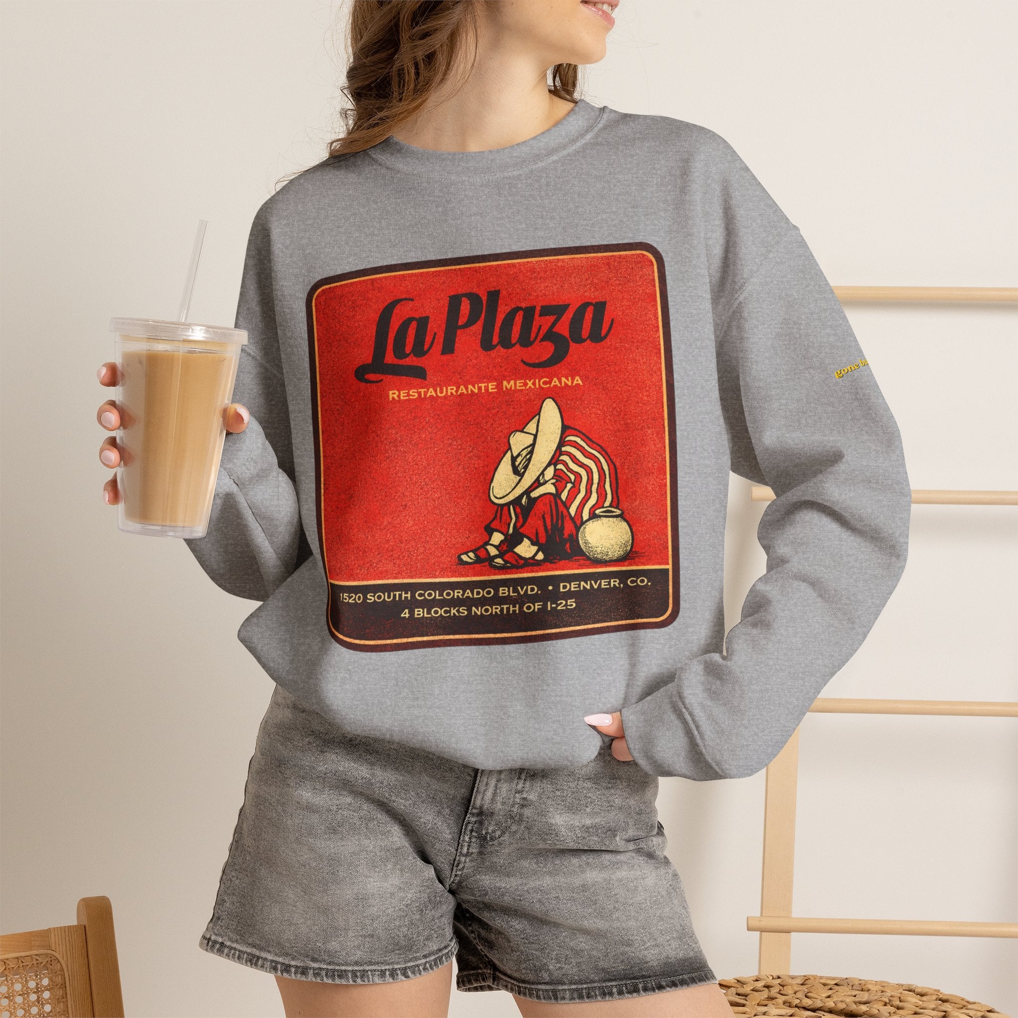 La Plaza coaster | Native303 Sweatshirt