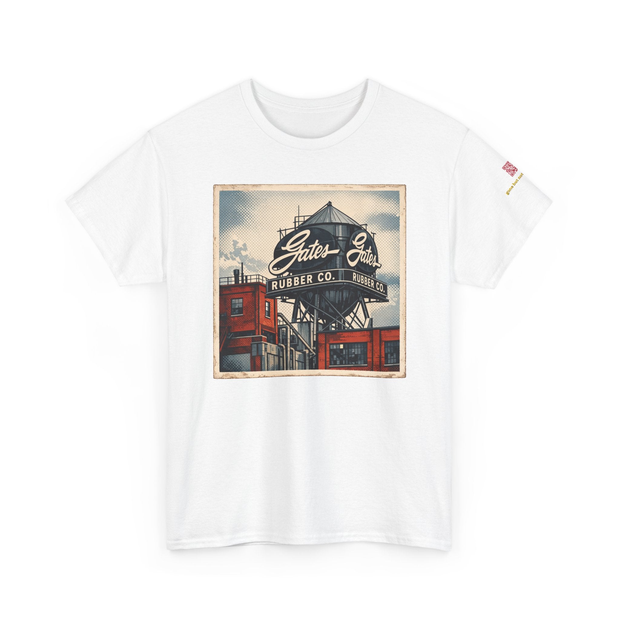Gates Rubber Company water tower - vintage Denver gear