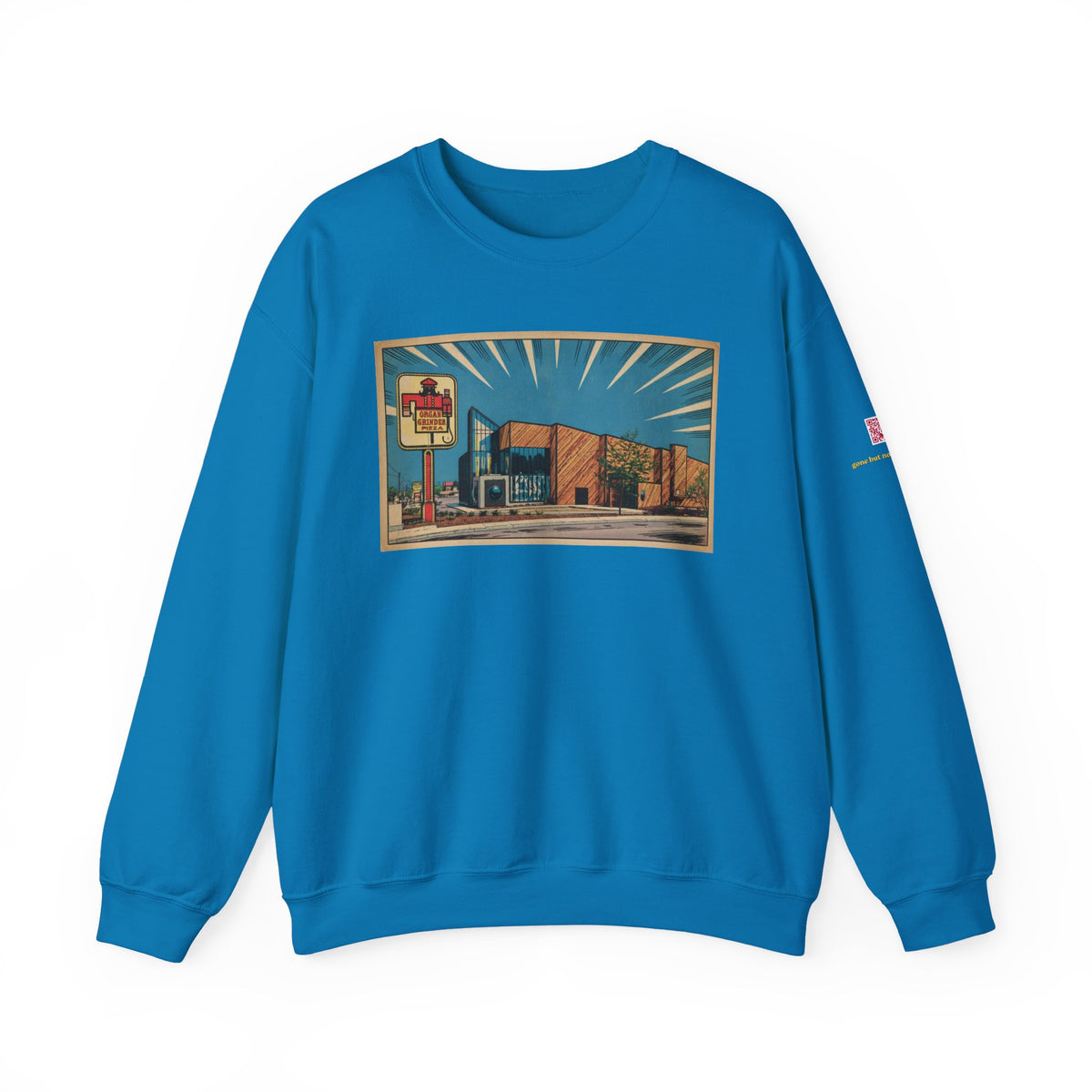 Organ Grinder - comics style | Native303 Sweatshirt