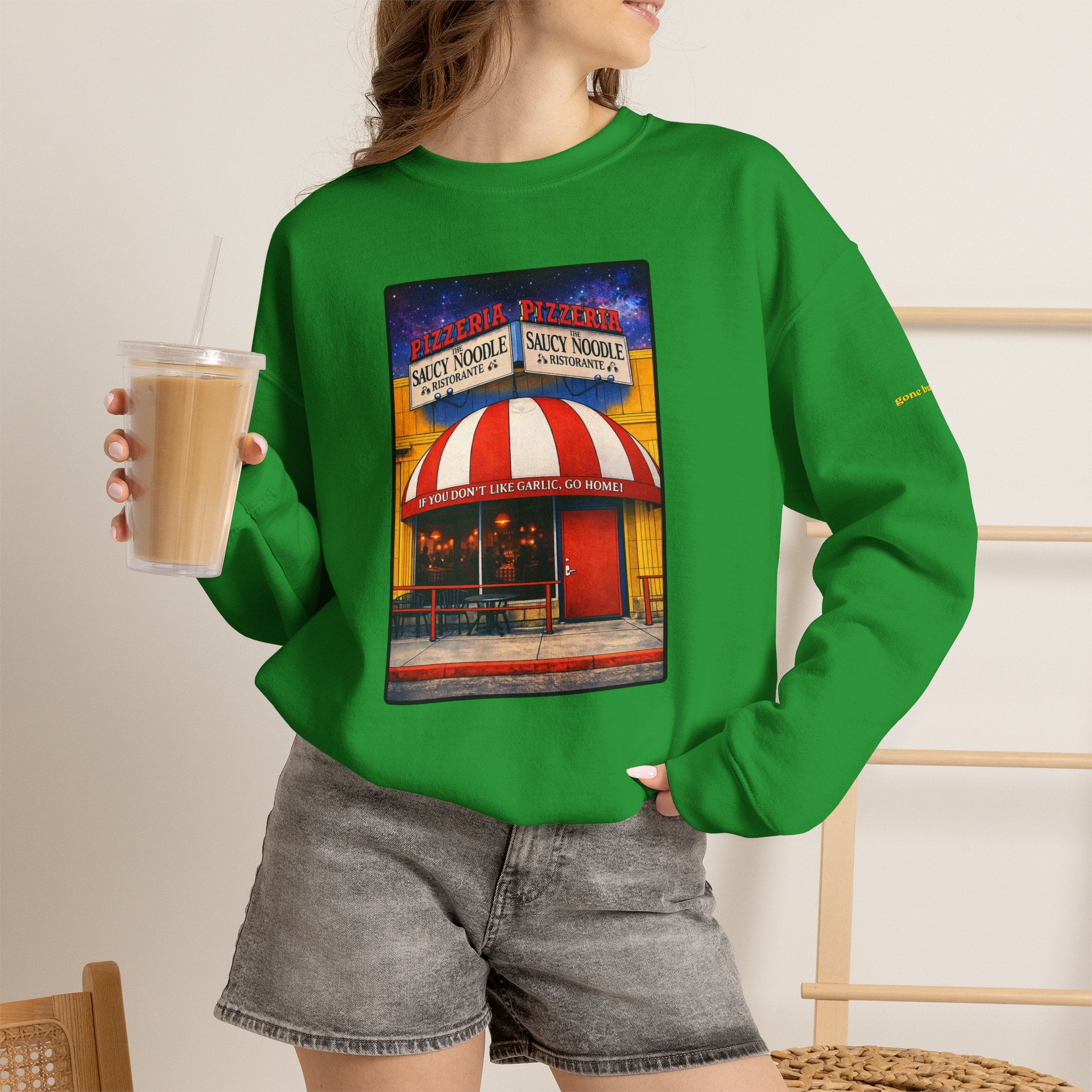 Saucy Noodle Garlic | Native303 Sweatshirt