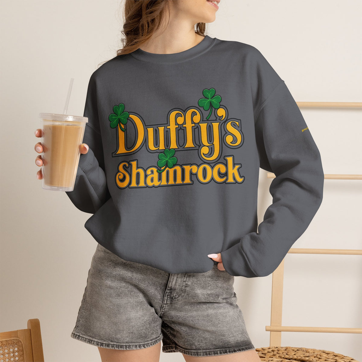 Duffy's Shamrock logo | Native303 Sweatshirt