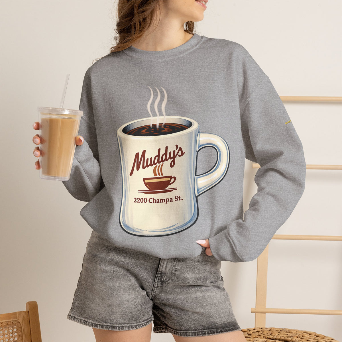 Muddy's mug logo | Native303 Sweatshirt