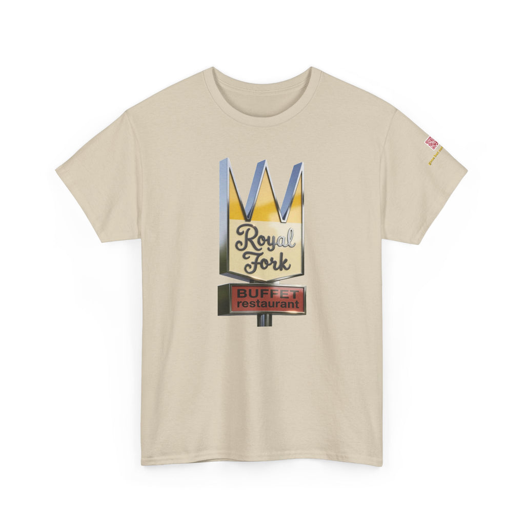 Royal Fork restaurant pop-art design - vintage Denver gear