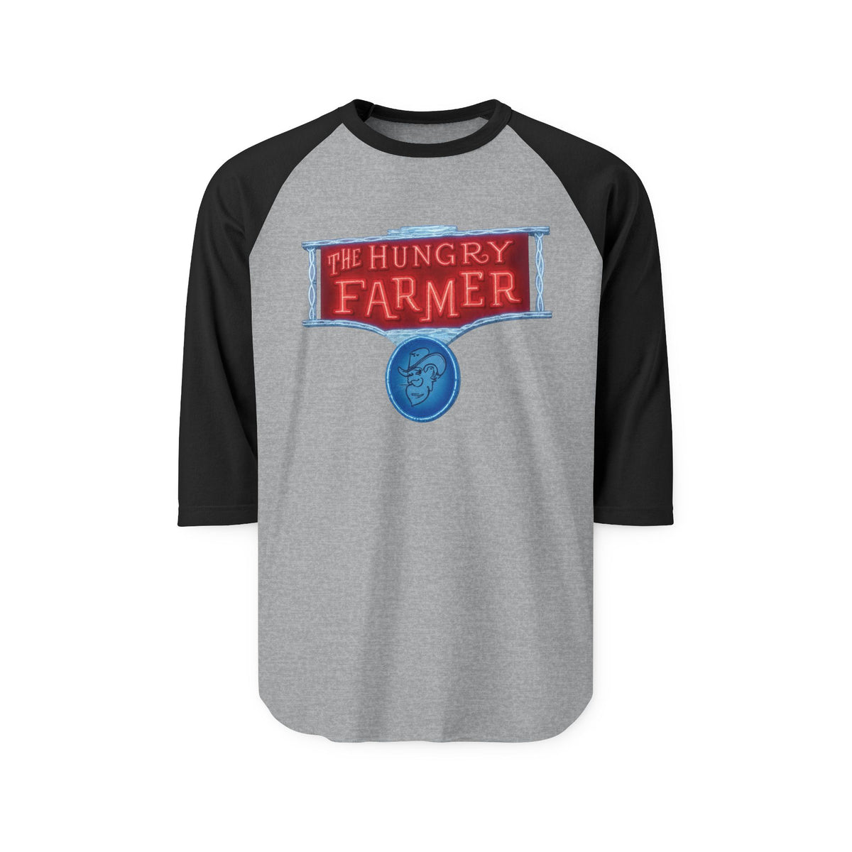 HUNGRY FARMER RESTAURANT | Retro Baseball Tee