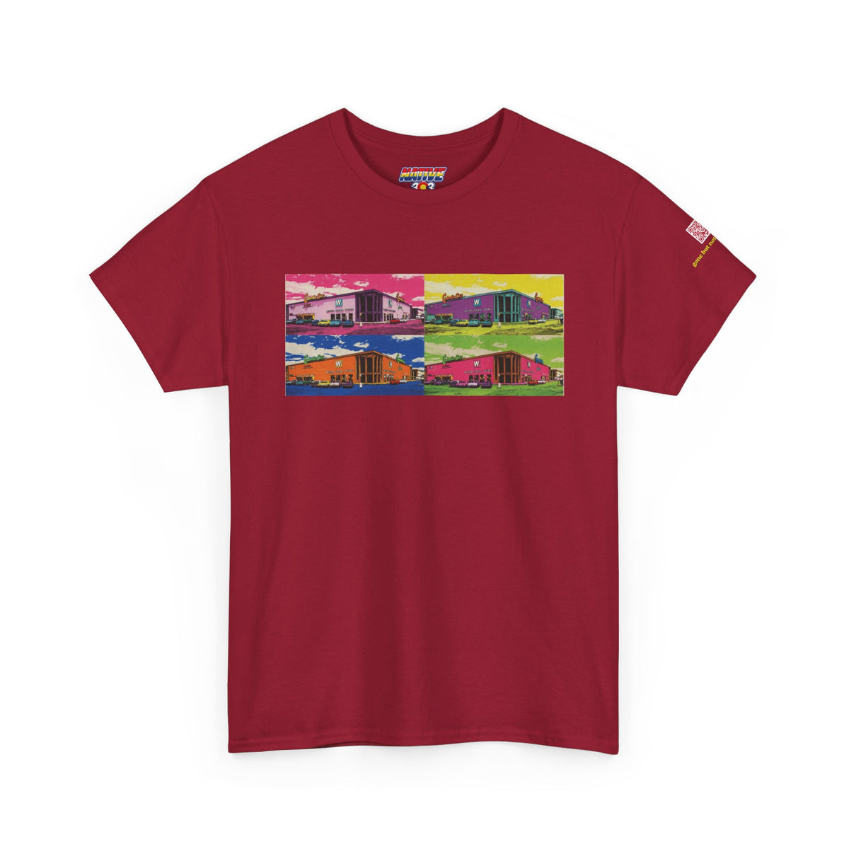 Cinderella City pop-art collage - vintage Denver gear
