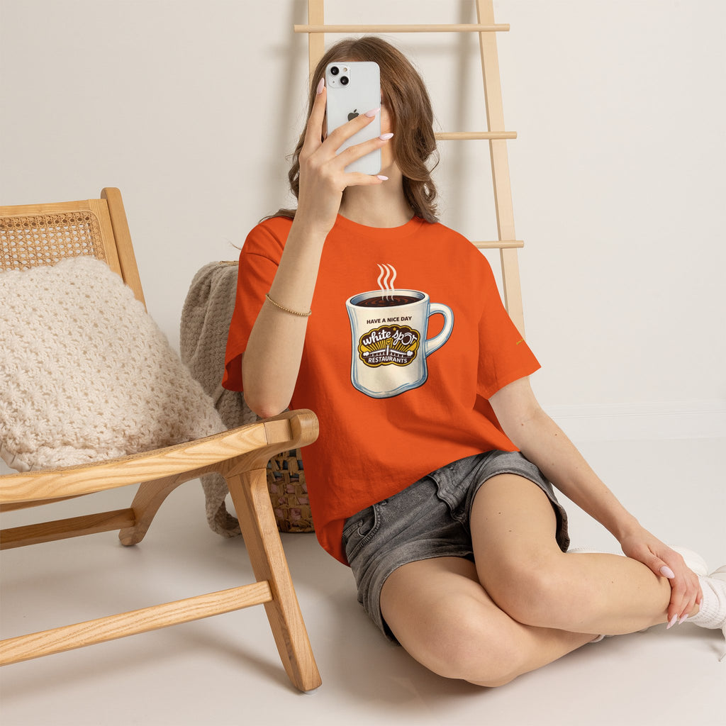 White Spot Mug - vintage Denver gear