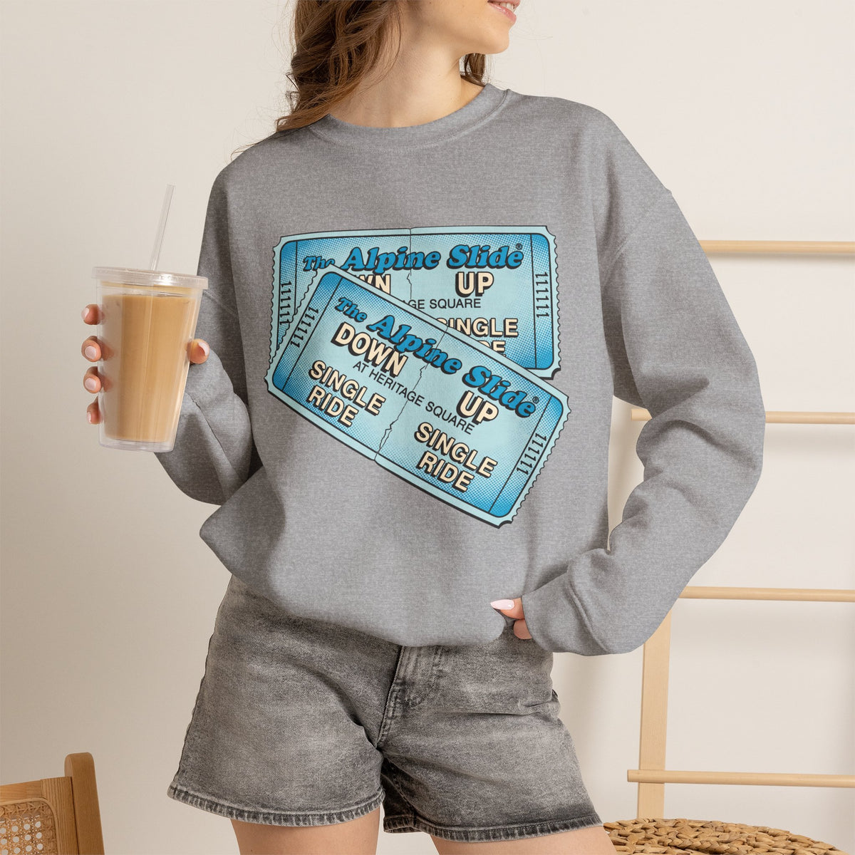 Alpine Slide at Heritage Square | Native303 Sweatshirt