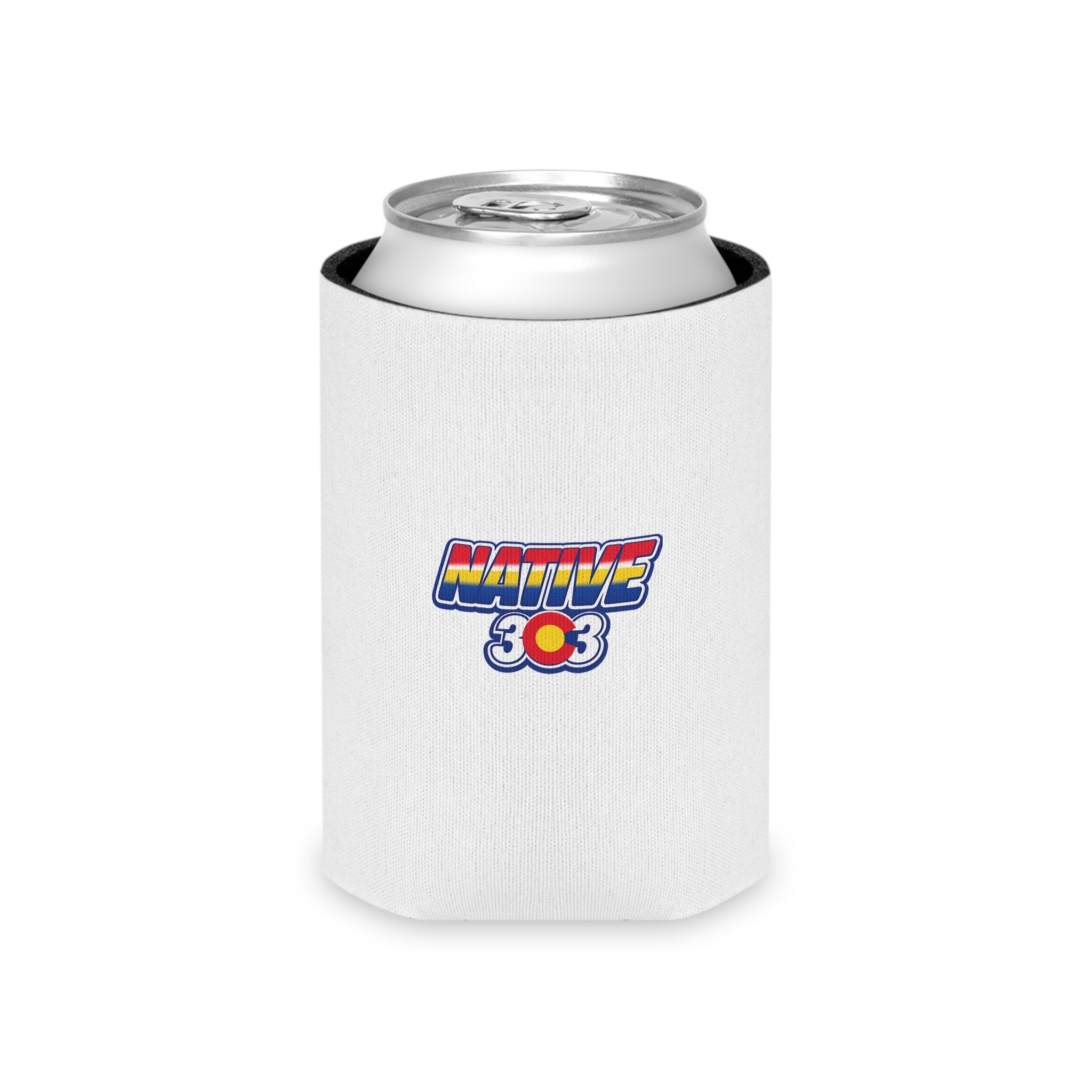 KAZY Rock Radio Can Cooler - NATIVE303 Vintage Denver