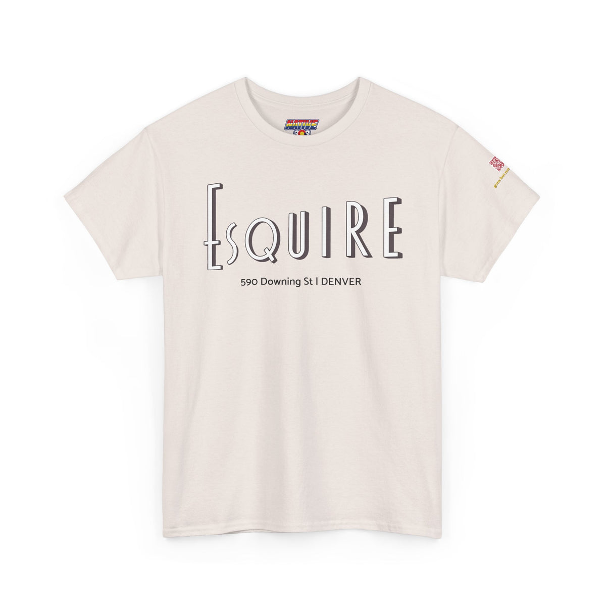 Esquire Theater logo - vintage Denver gear