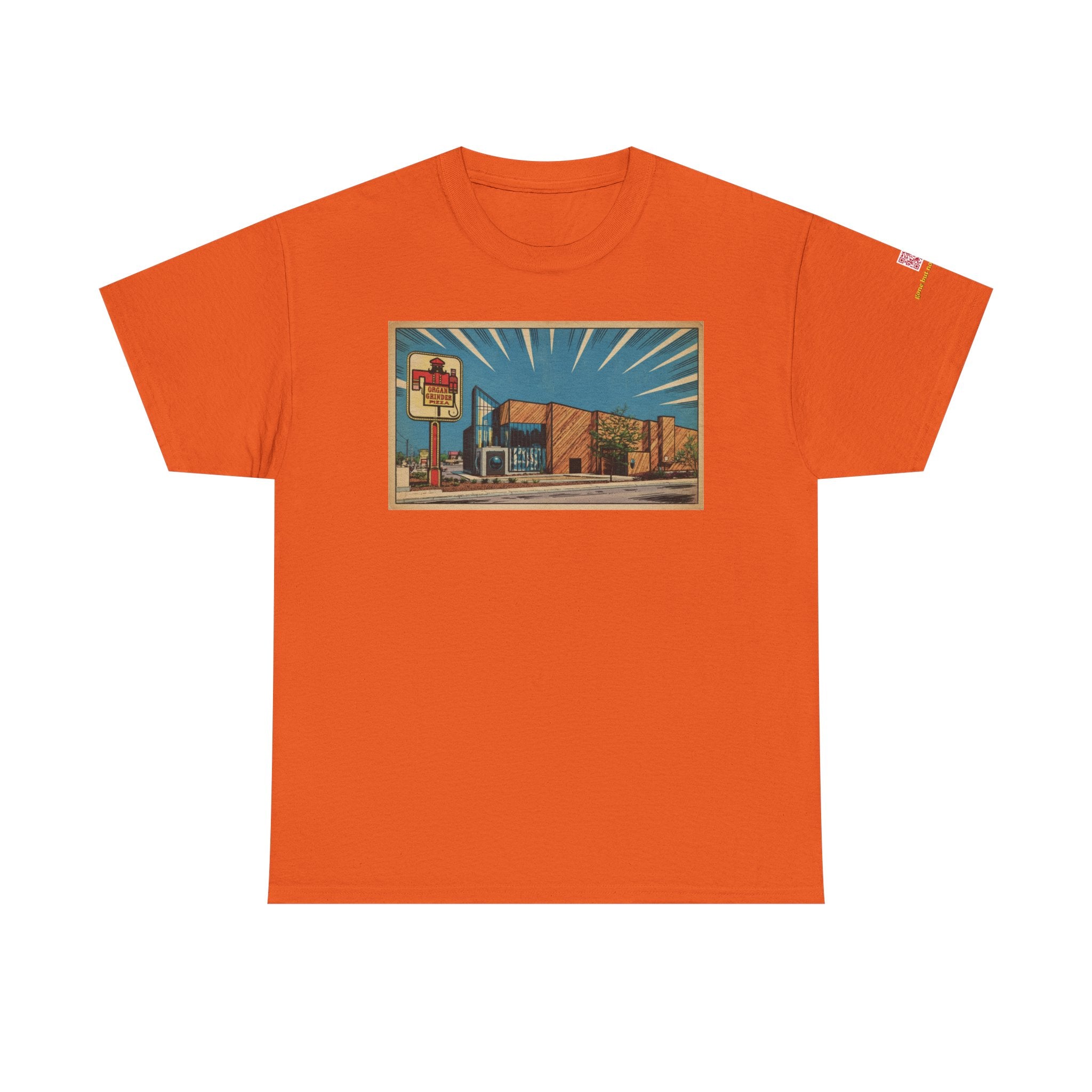 Organ Grinder comic style - vintage Denver gear