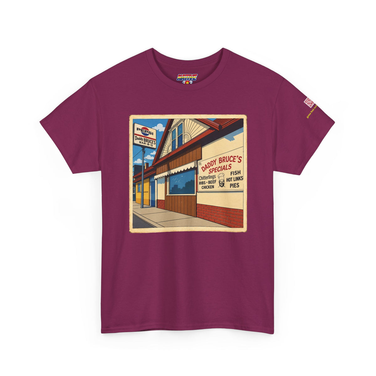 Daddy Bruce's BBQ - vintage Metro Denver gear