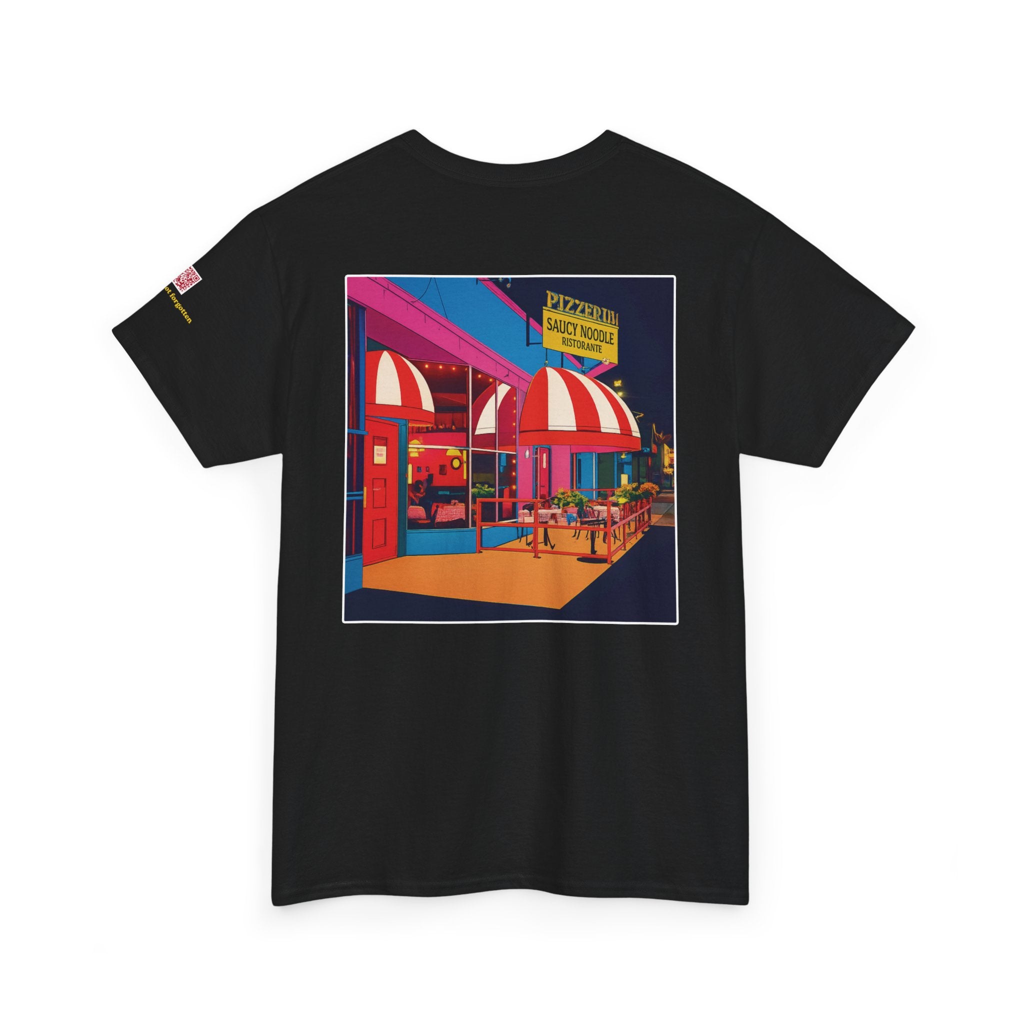 SAUCY NOODLE pop art comic style - vintage Colorado gear