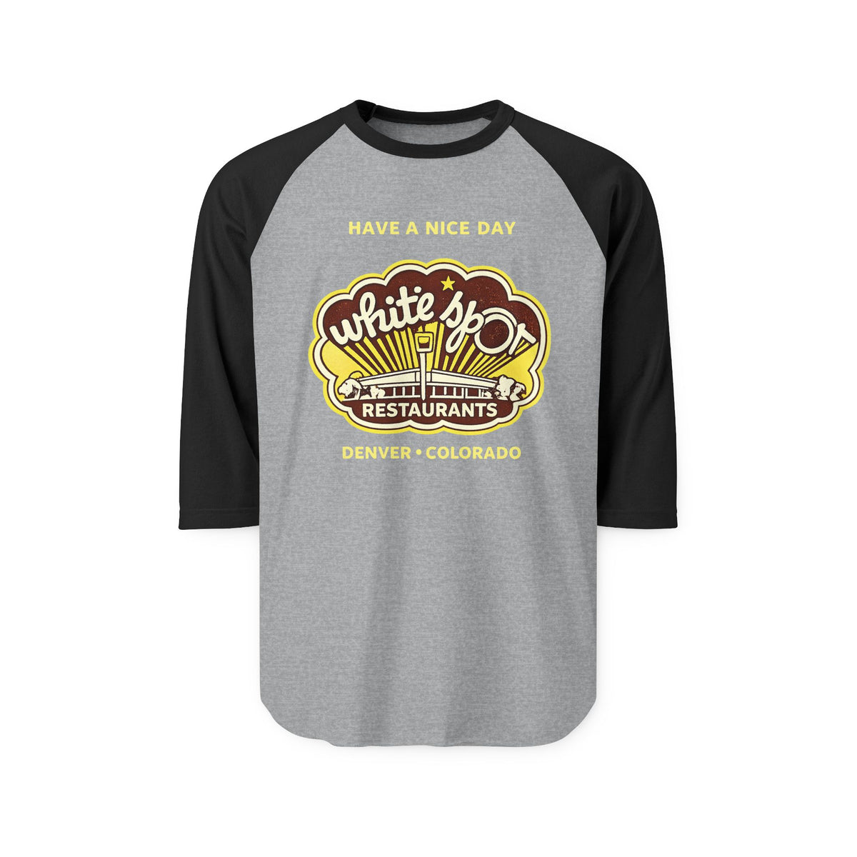 WHITE SPOT | Retro Baseball Tee