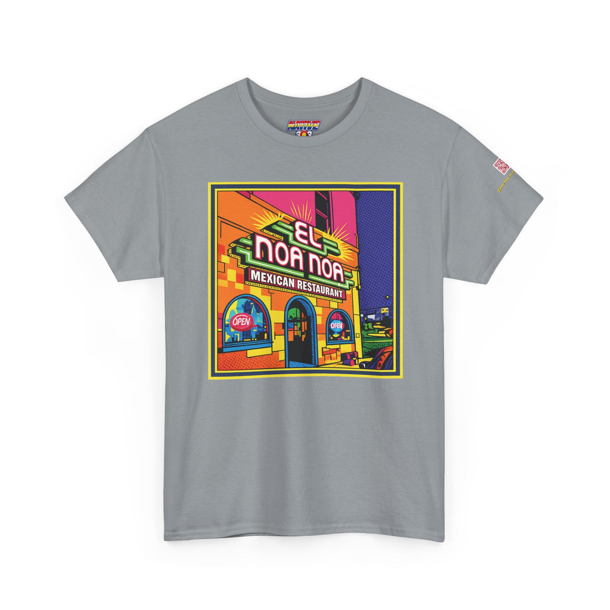 El Noa Noa -neon- Mexican restaurant - vintage Denver gear