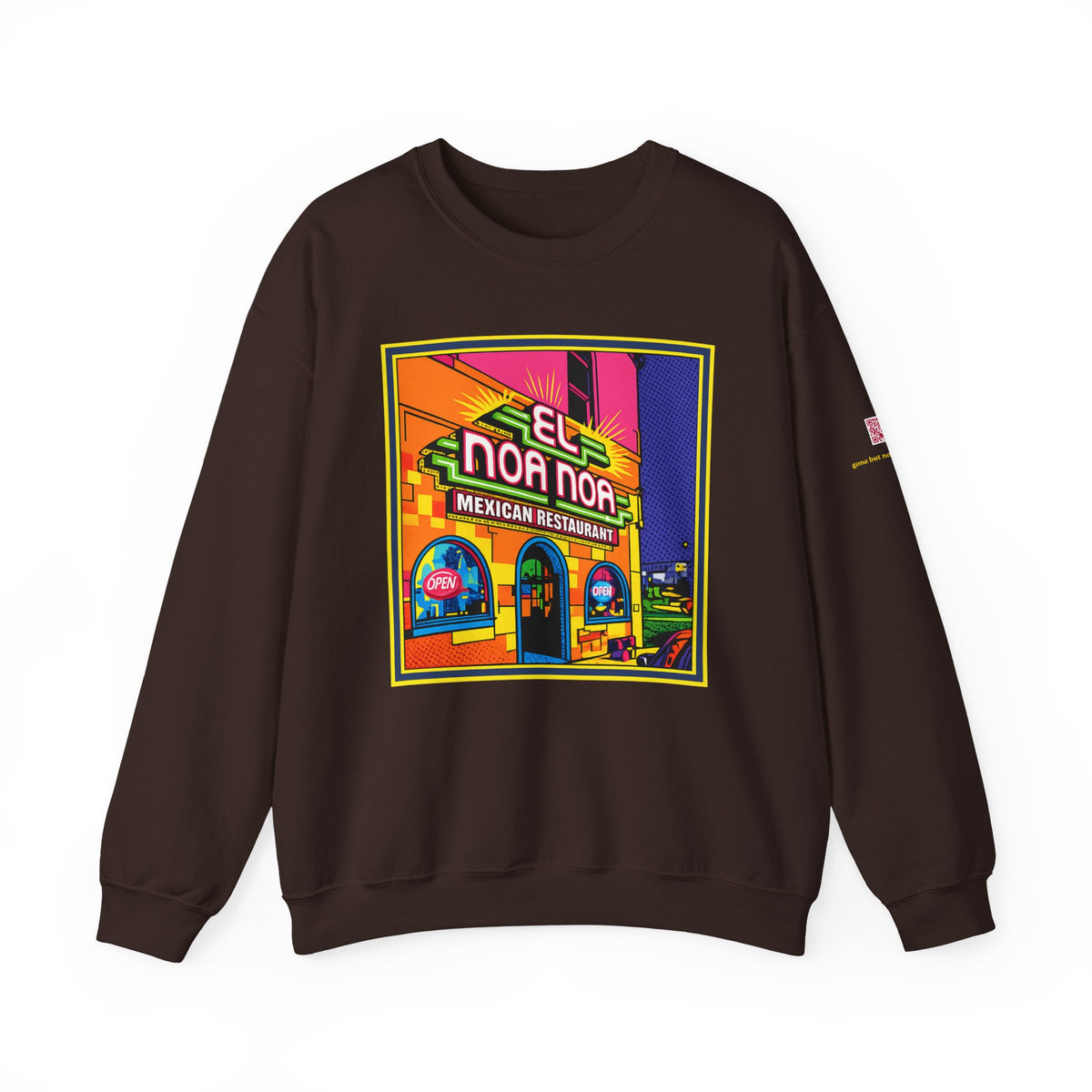 El Noa Noa Mexican restaurant (neon) | Native303 Sweatshirt