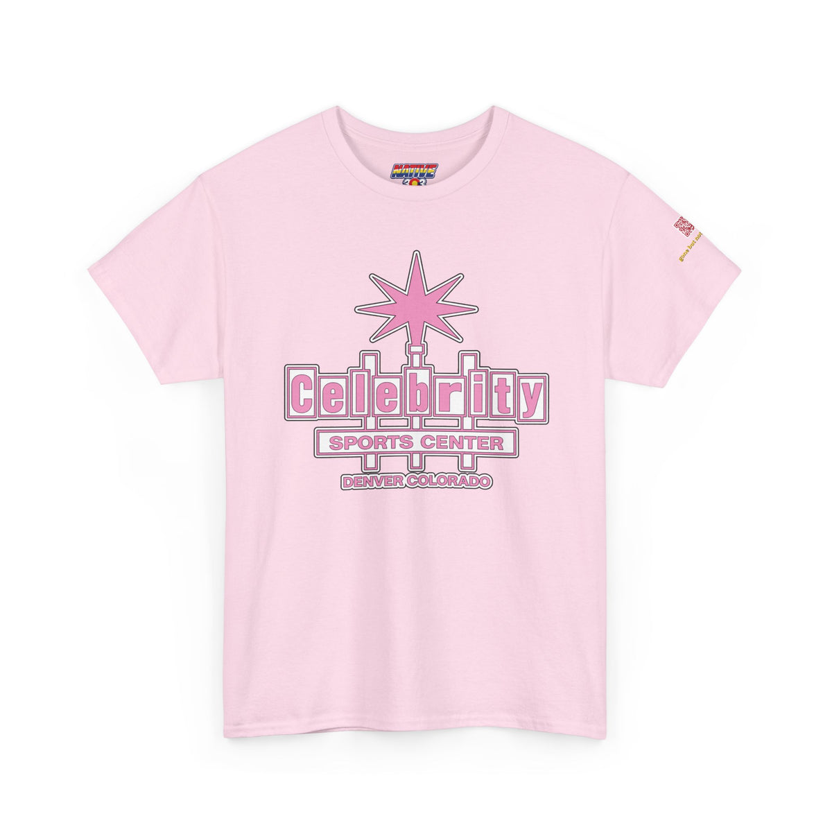 Celebrity Sports Center PINK - vintage Denver gear