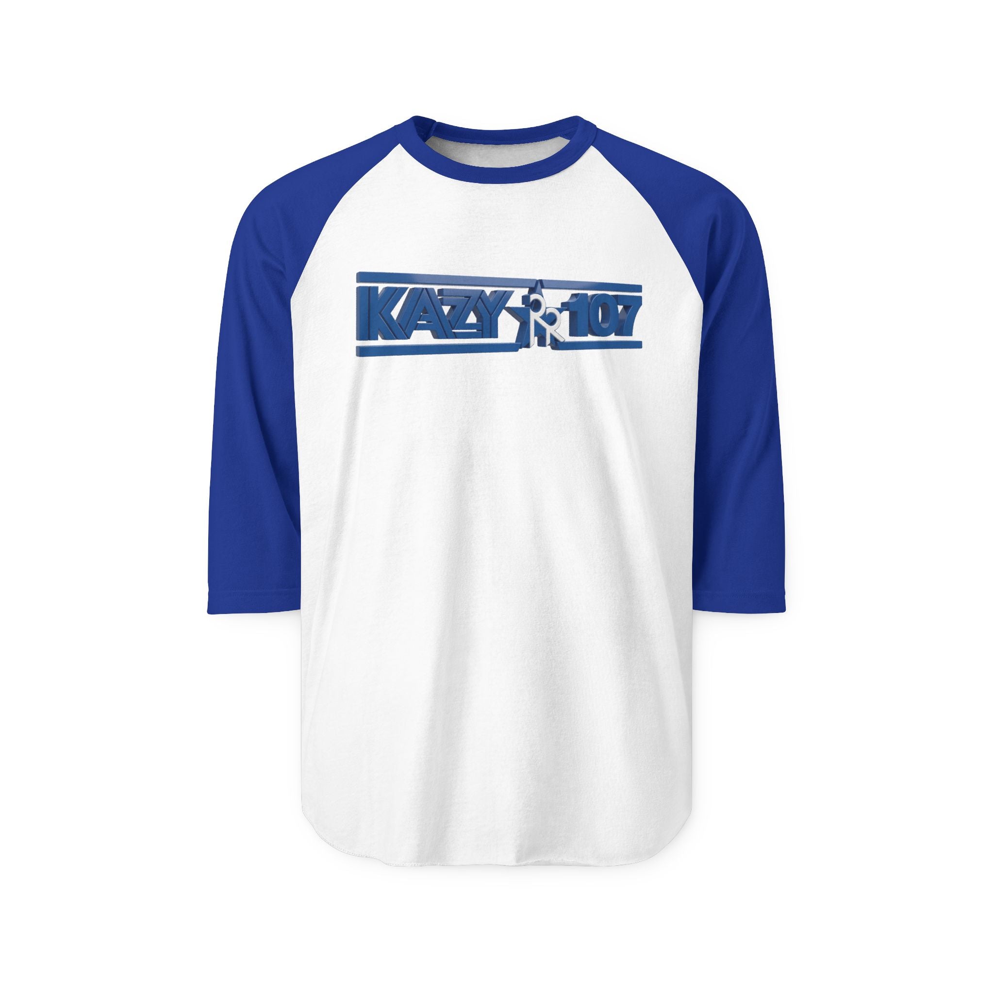 107FM KAZY | Retro Baseball Tee