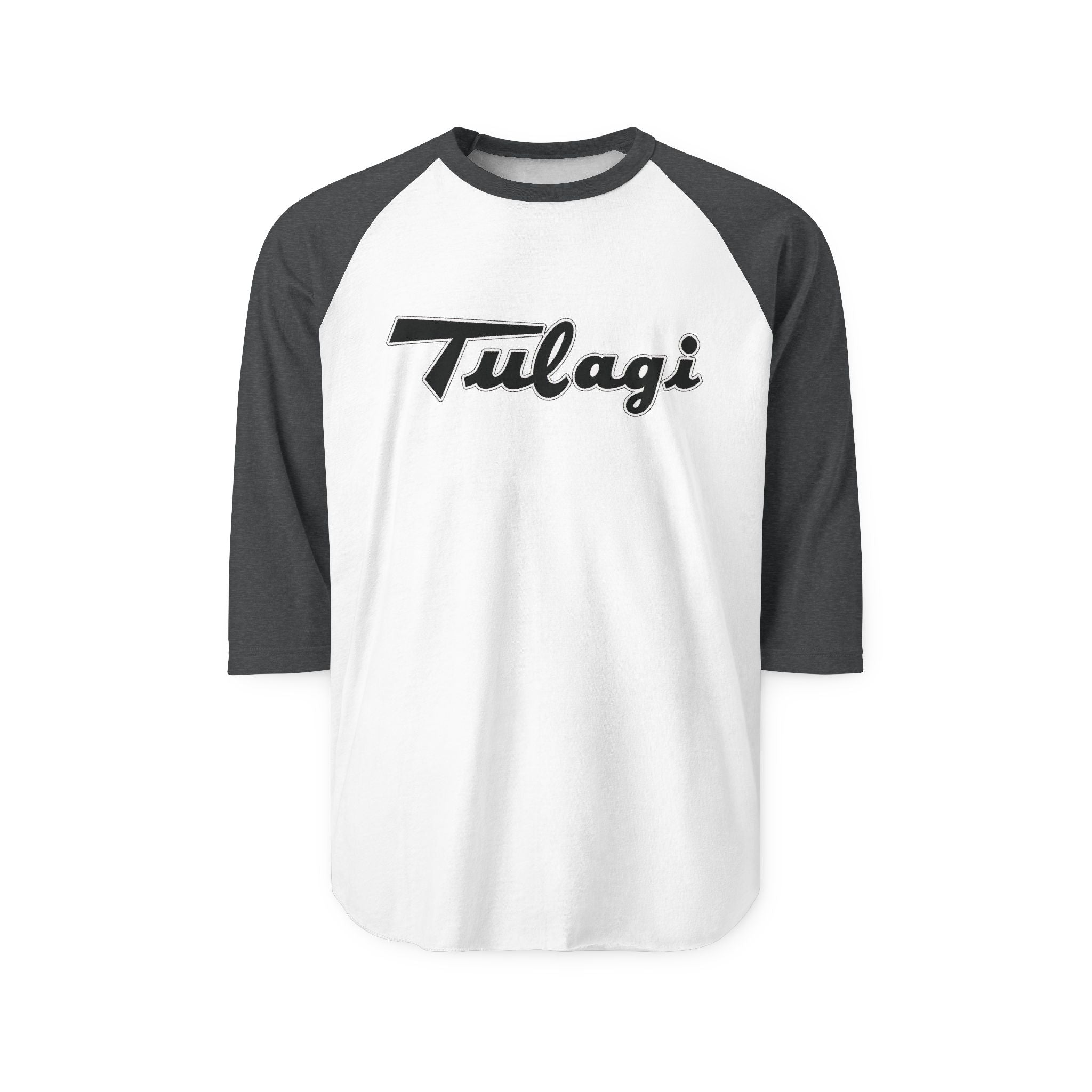 TULAGI BLACK LOGO | vintage Denver Retro Baseball Tee