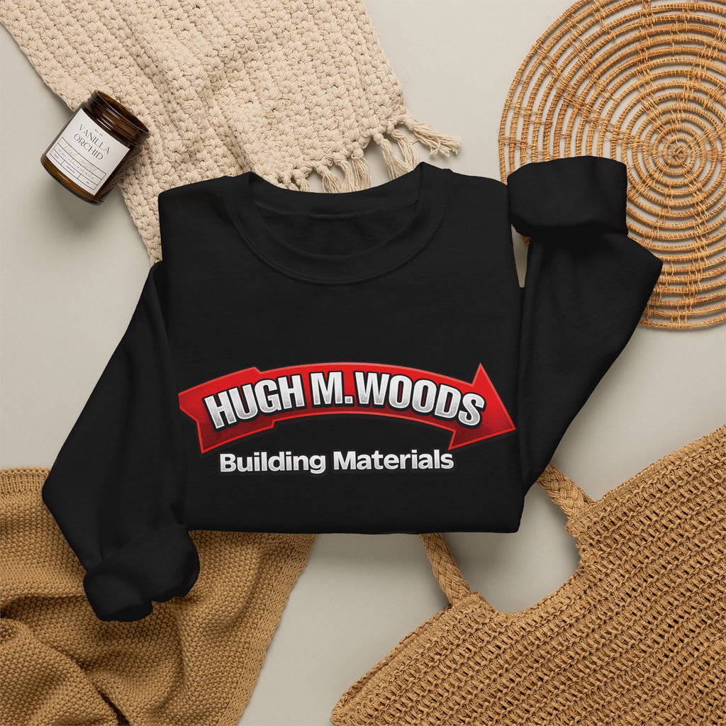 Hugh M Woods logo | Native303 Sweatshirt