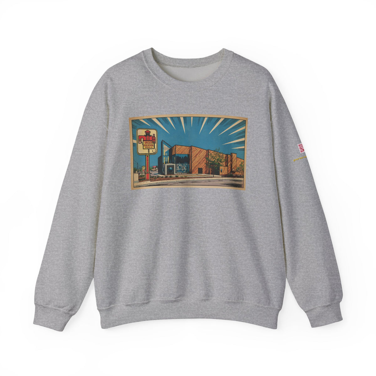 Organ Grinder - comics style | Native303 Sweatshirt