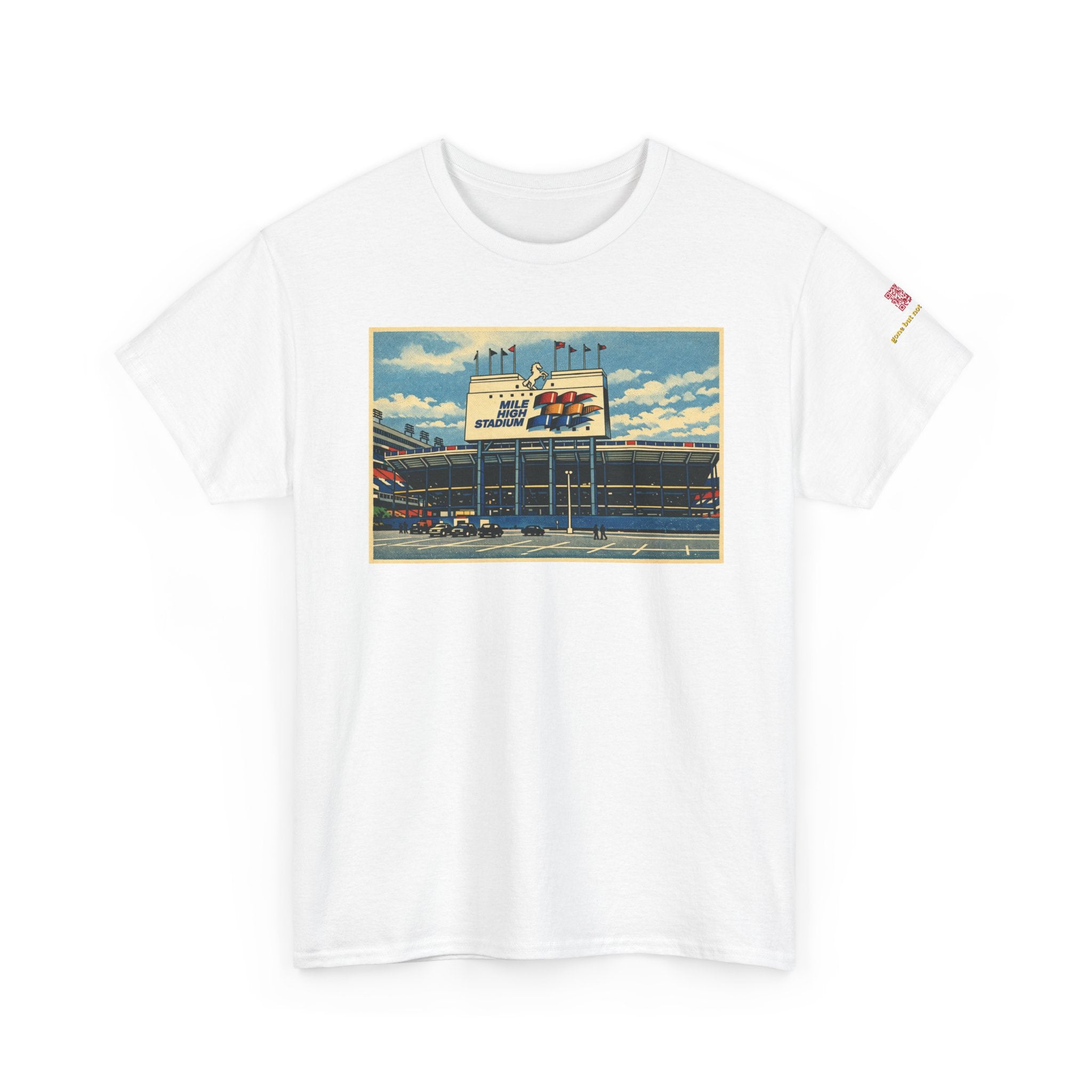 Mile High Stadium - retro pop-art imagining - vintage Denver gear