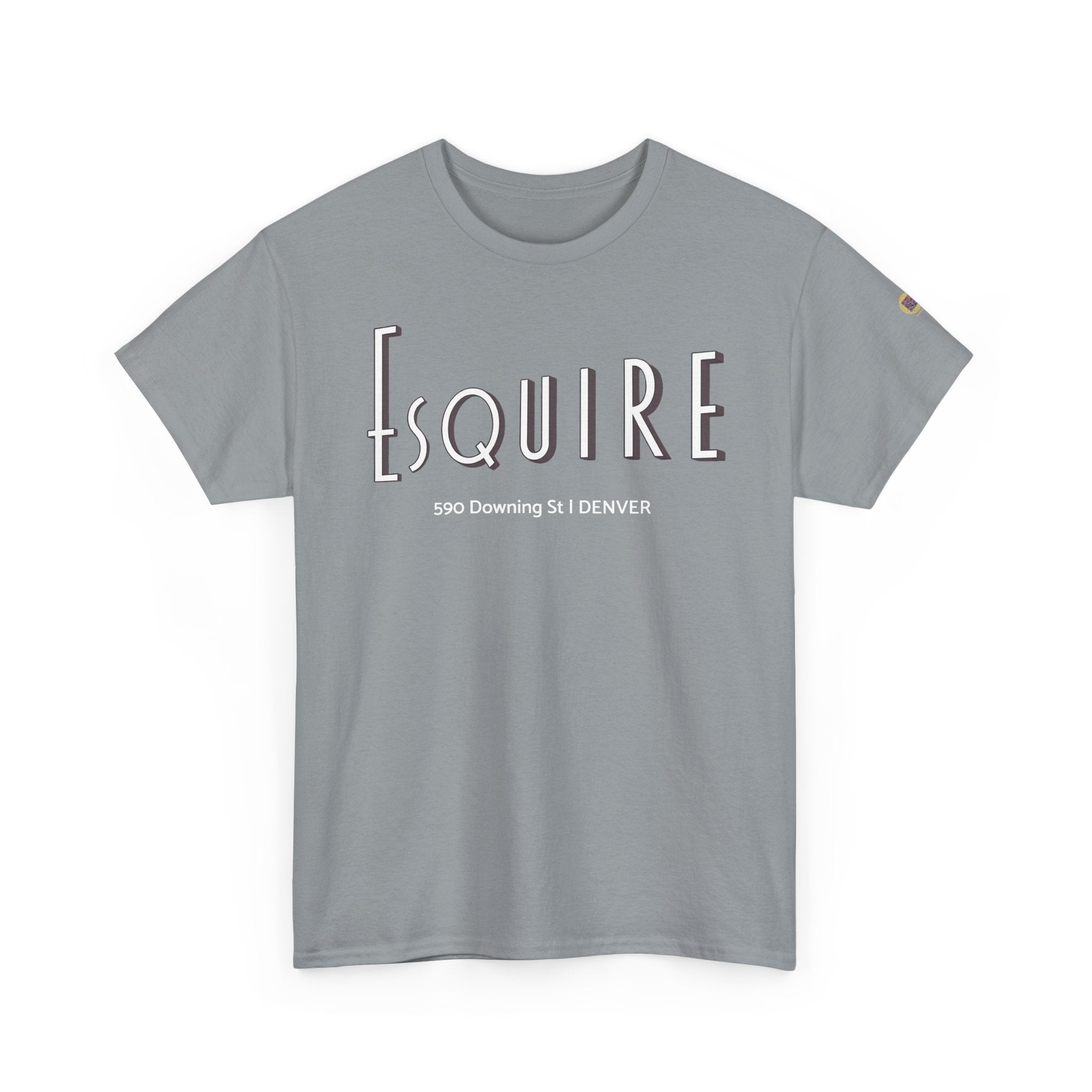 Esquire Theater logo - vintage Denver gear