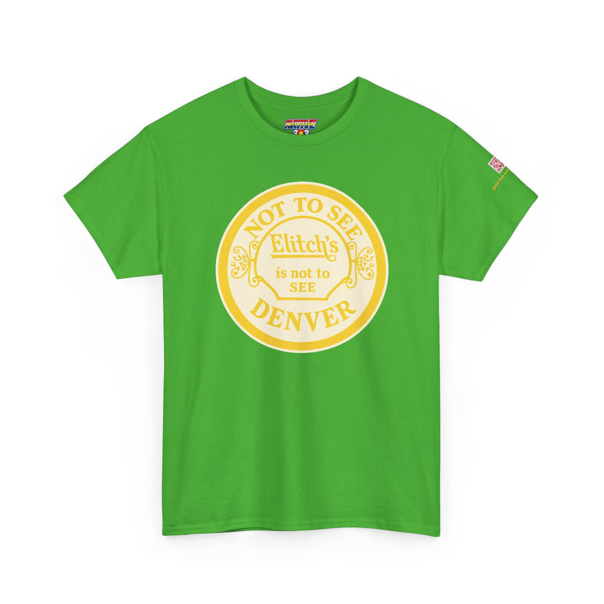 Elitch Gardens YELLOW - vintage Denver gear