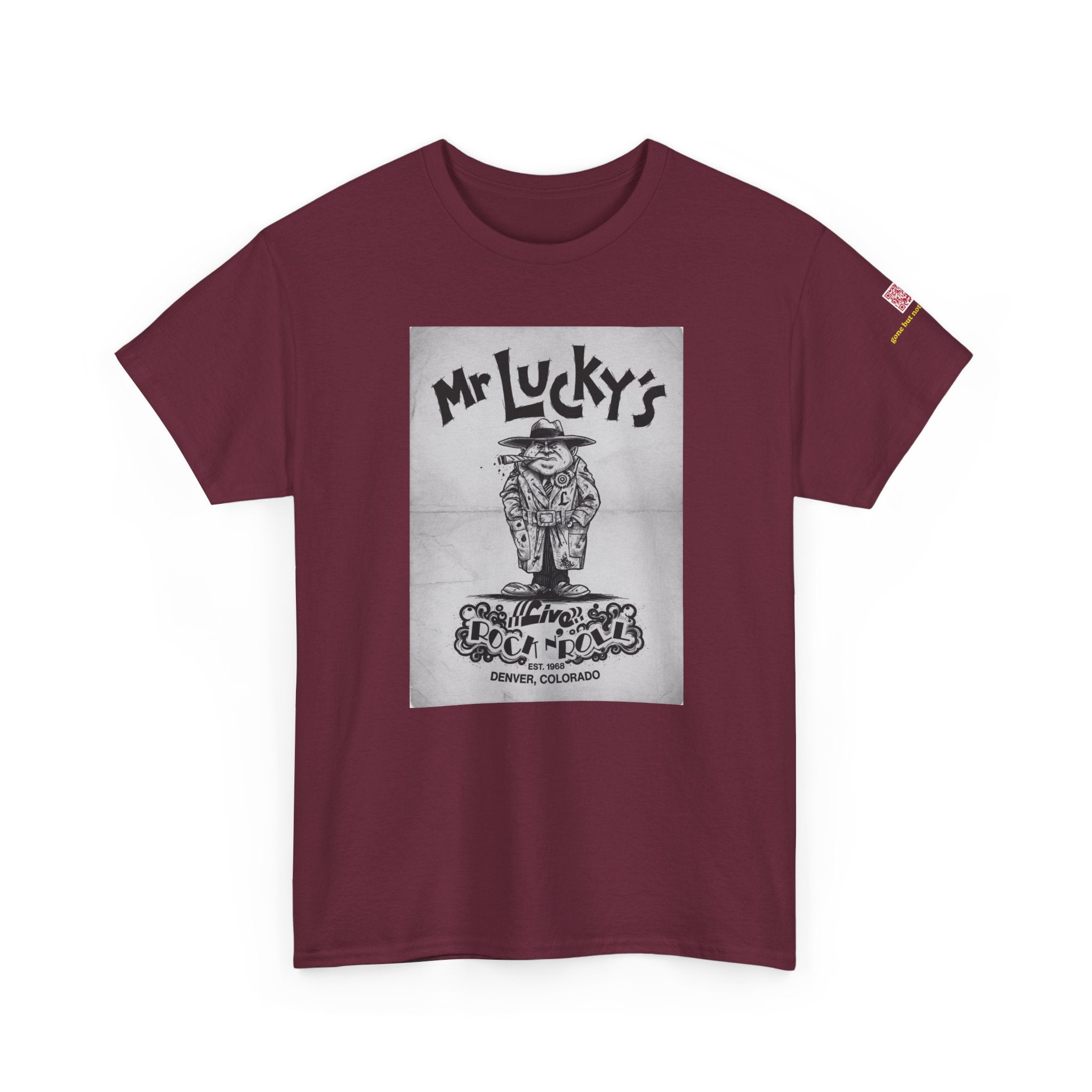 Mr Luckys B/W flyer - vintage Metro Denver gear