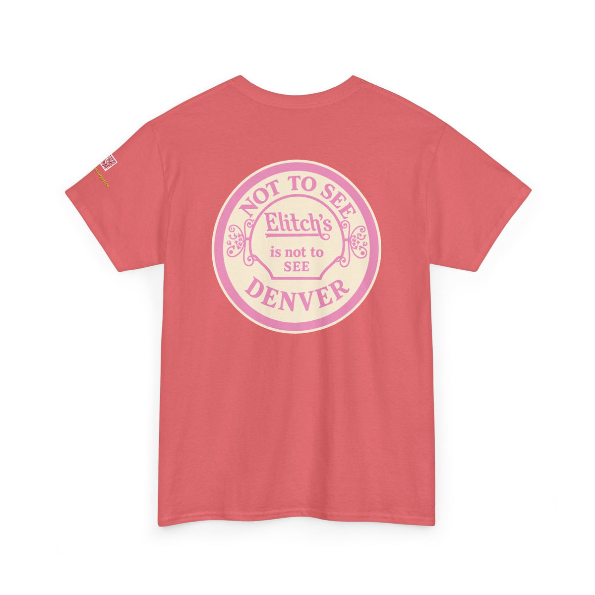 ELITCH GARDENS PINK - vintage Colorado gear