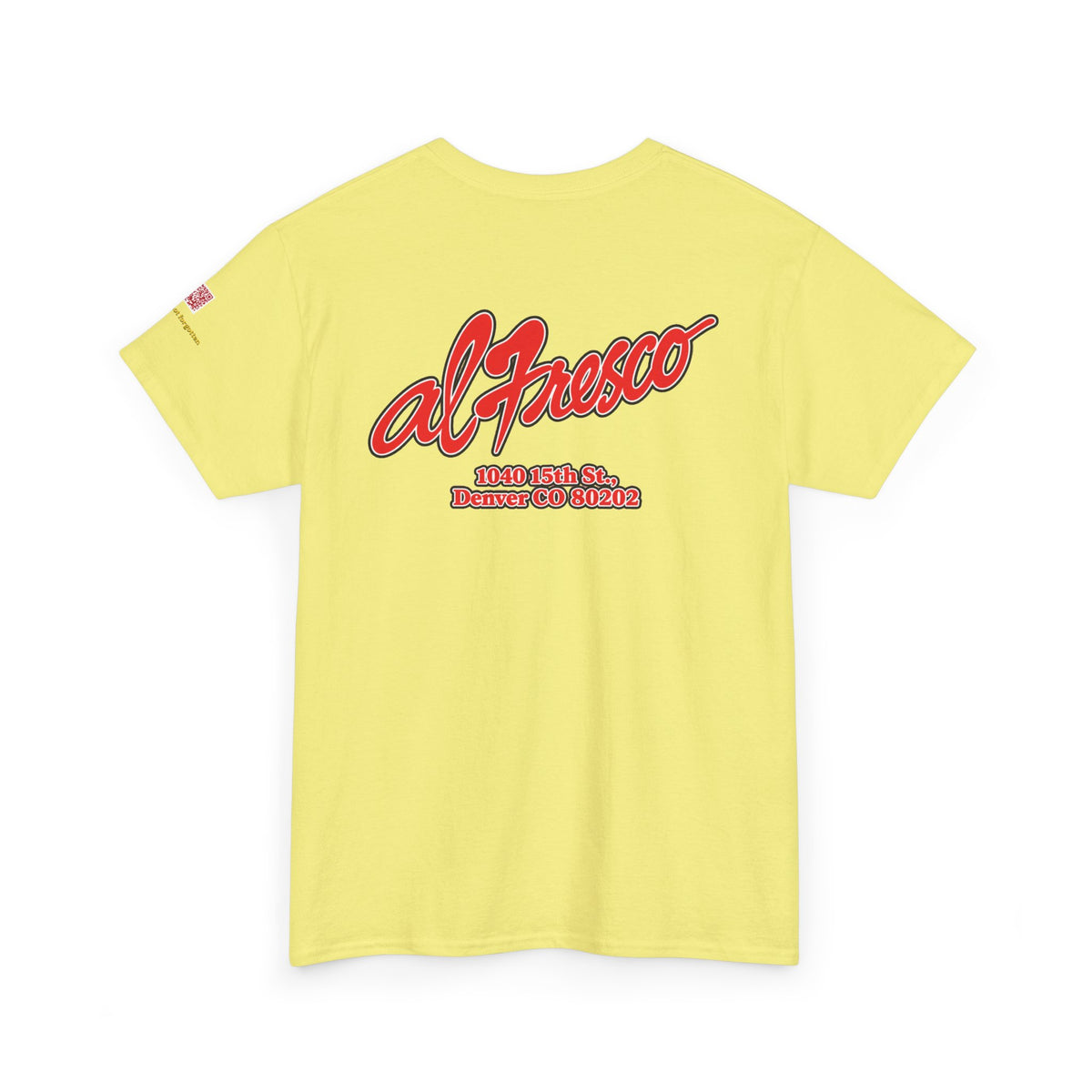 AL FRESCO restaurant - vintage Colorado gear