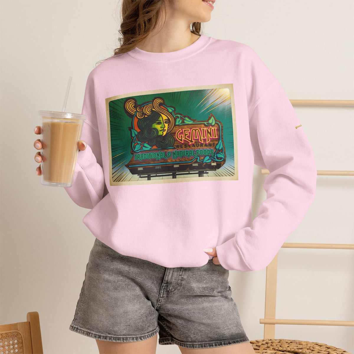 Gemini Natural Foods restaurant | Native303 Sweatshirt