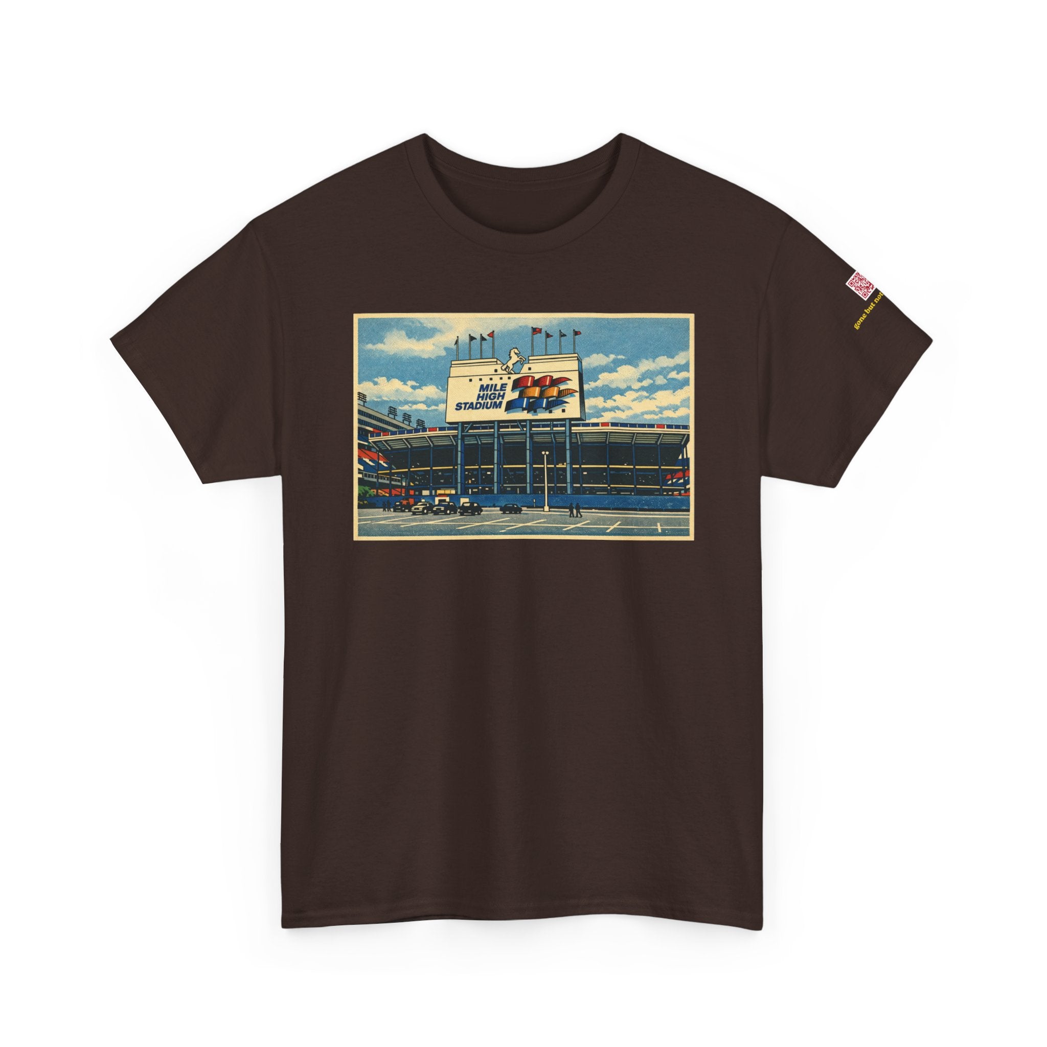 Mile High Stadium - retro pop-art imagining - vintage Denver gear