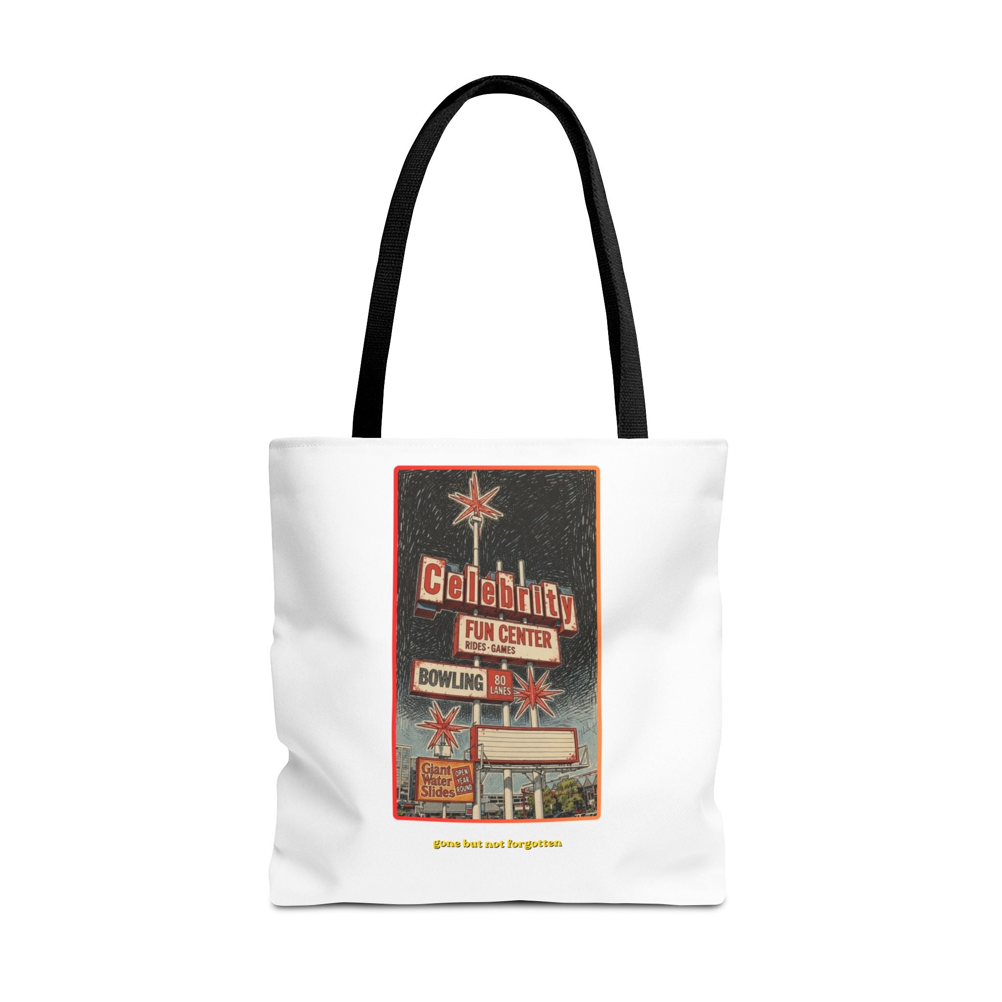 Celebrity Fun Center (pencil drawing) Tote