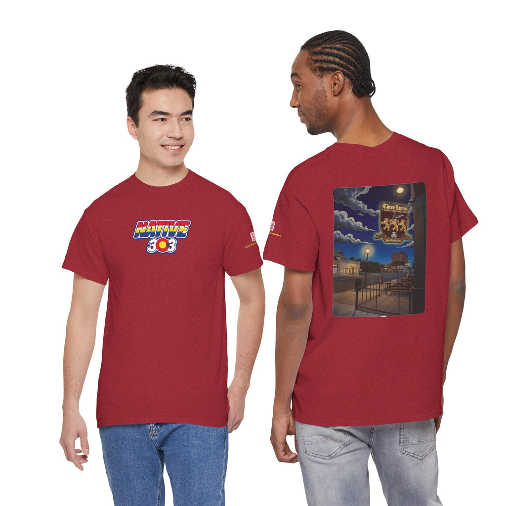 THREE LIONS PUB - vintage Denver gear