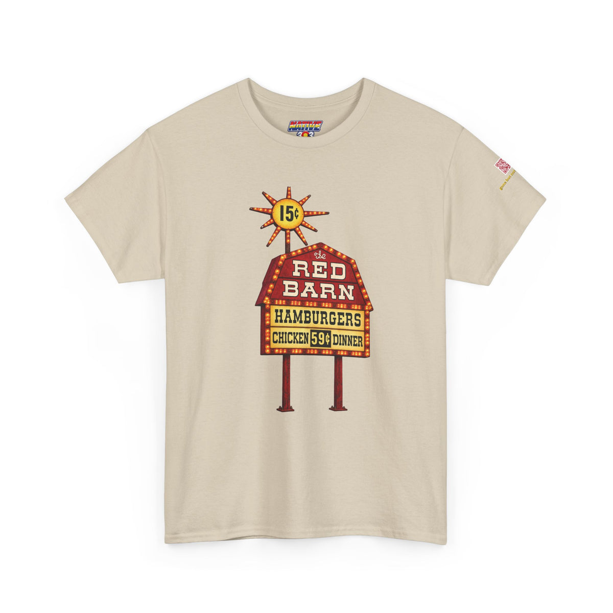Red Barn sign- vintage Denver gear