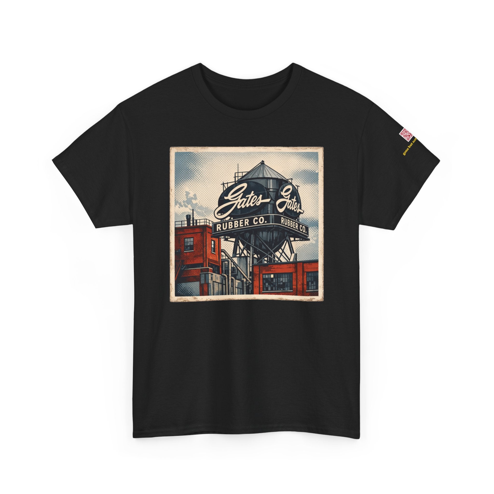 Gates Rubber Company water tower - vintage Denver gear