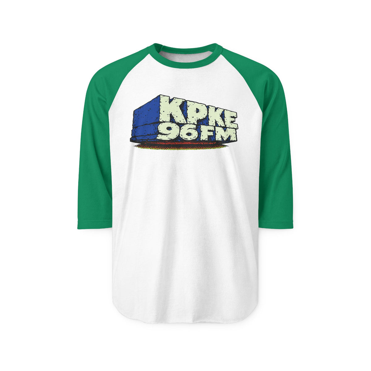 96FM KPKE | Retro Baseball Tee