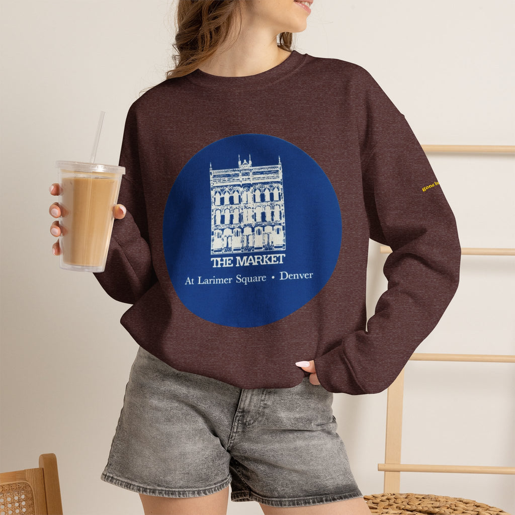 The Market - blue coaster | Native303 Sweatshirt