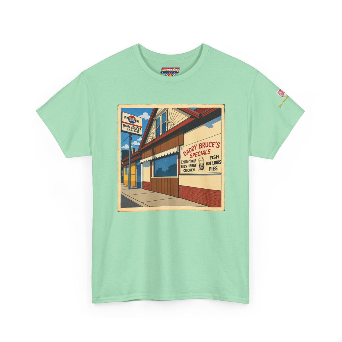 Daddy Bruce's BBQ - vintage Metro Denver gear