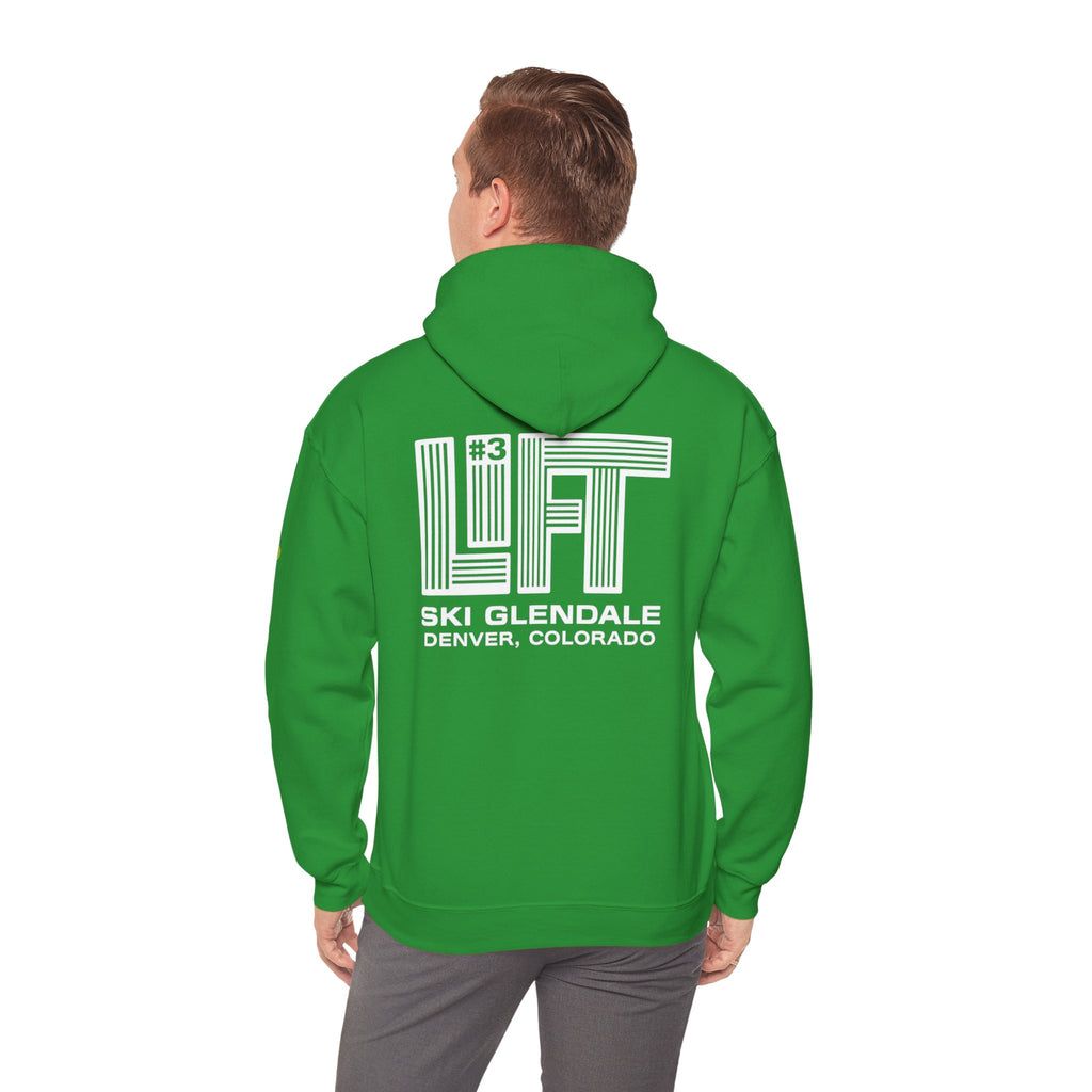 LIFT - SKI GLENDALE | Unisex Heavy Blend™ Hooded Sweatshirt