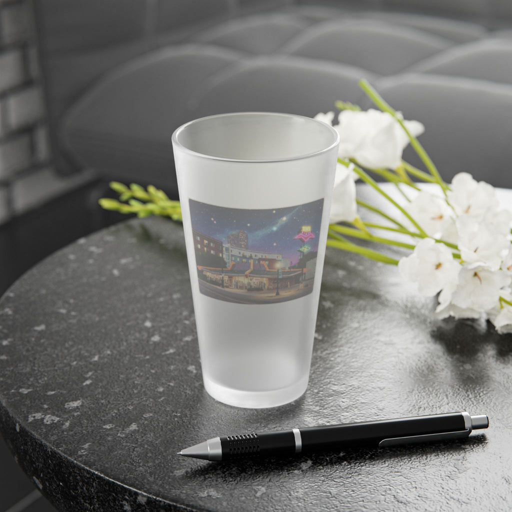 TOM'S DINER | Frosted Pint Glass 16oz