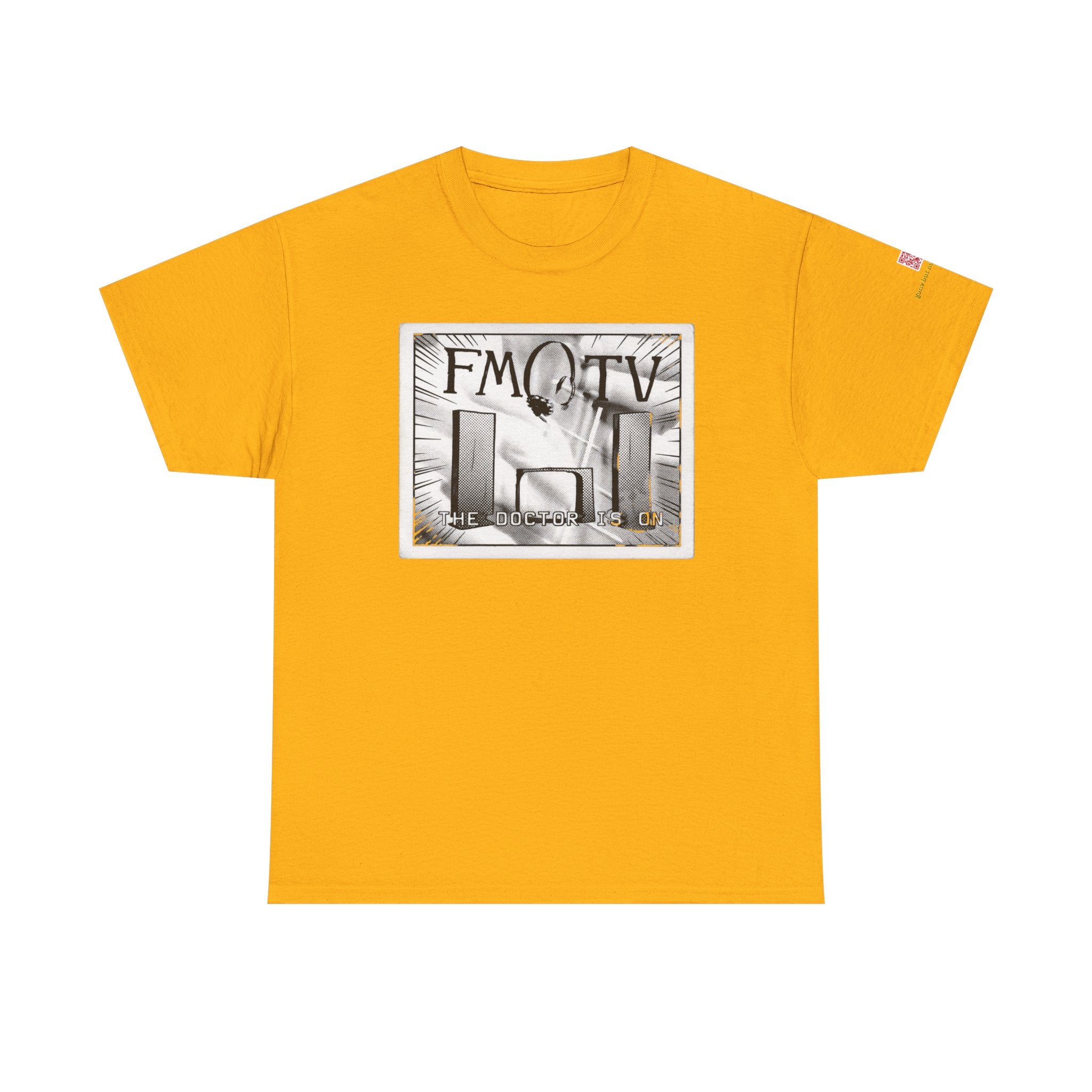 FM/TV (B/W comic style) - vintage Denver gear