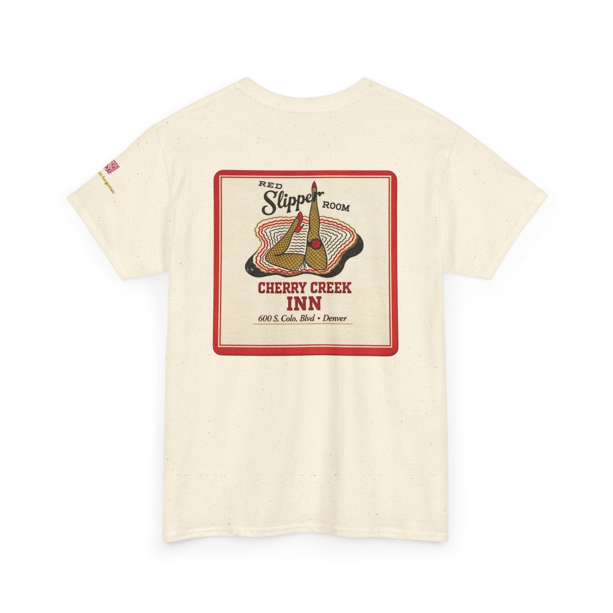 CHERRY CREEK INN - RED SLIPPER - vintage Denver gear