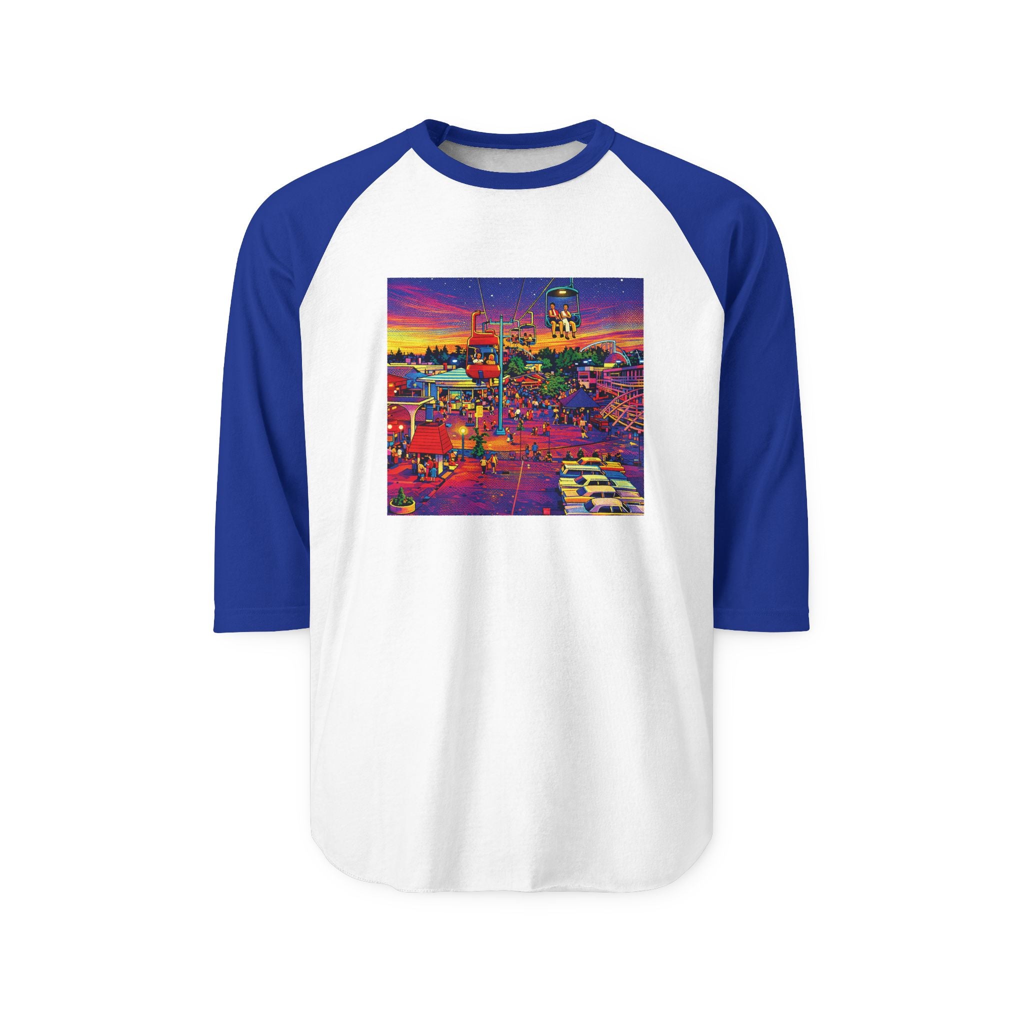 ELITCH GARDENS NEON POP ART | Retro Baseball Tee