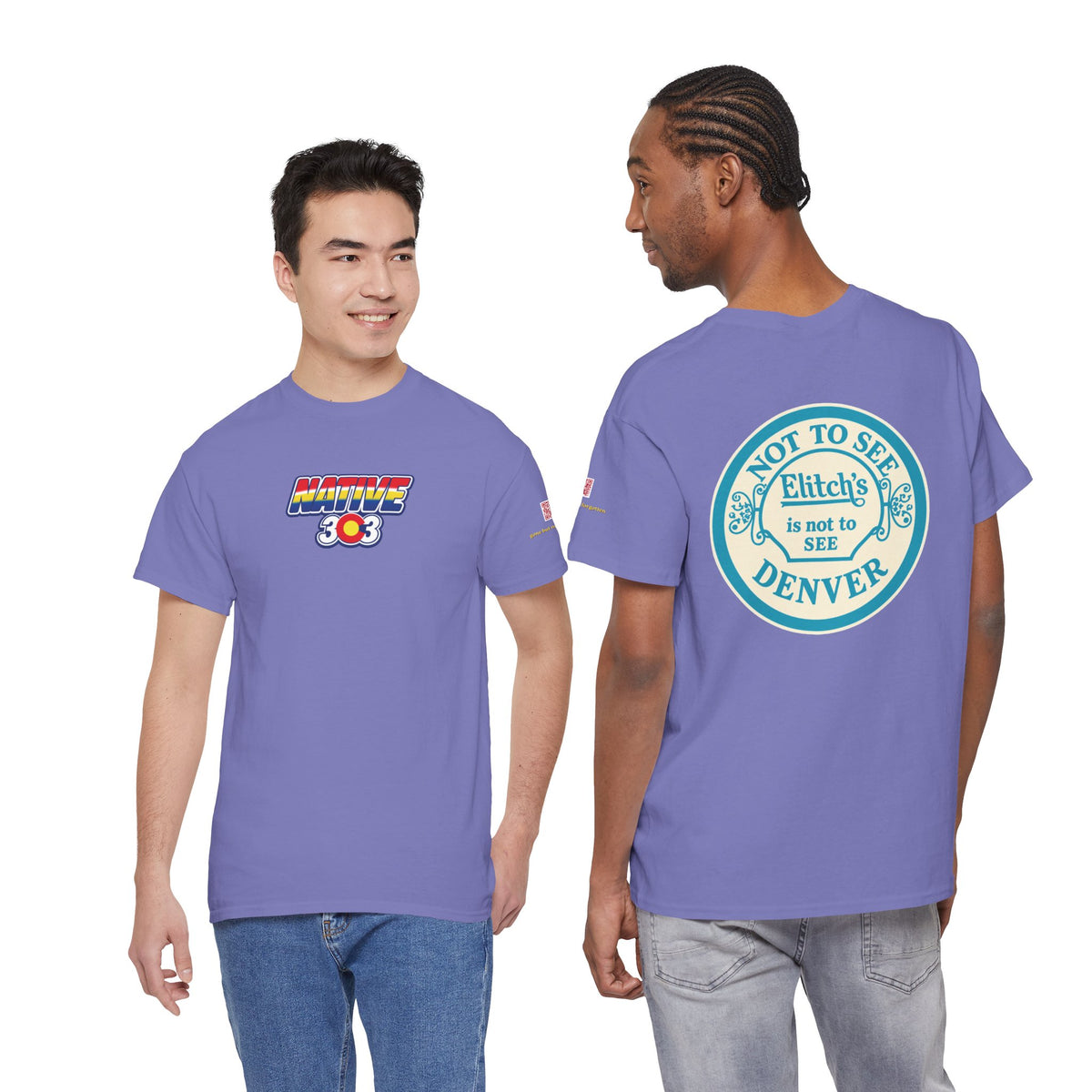 ELITCH GARDENS TURQUOISE - vintage Colorado gear