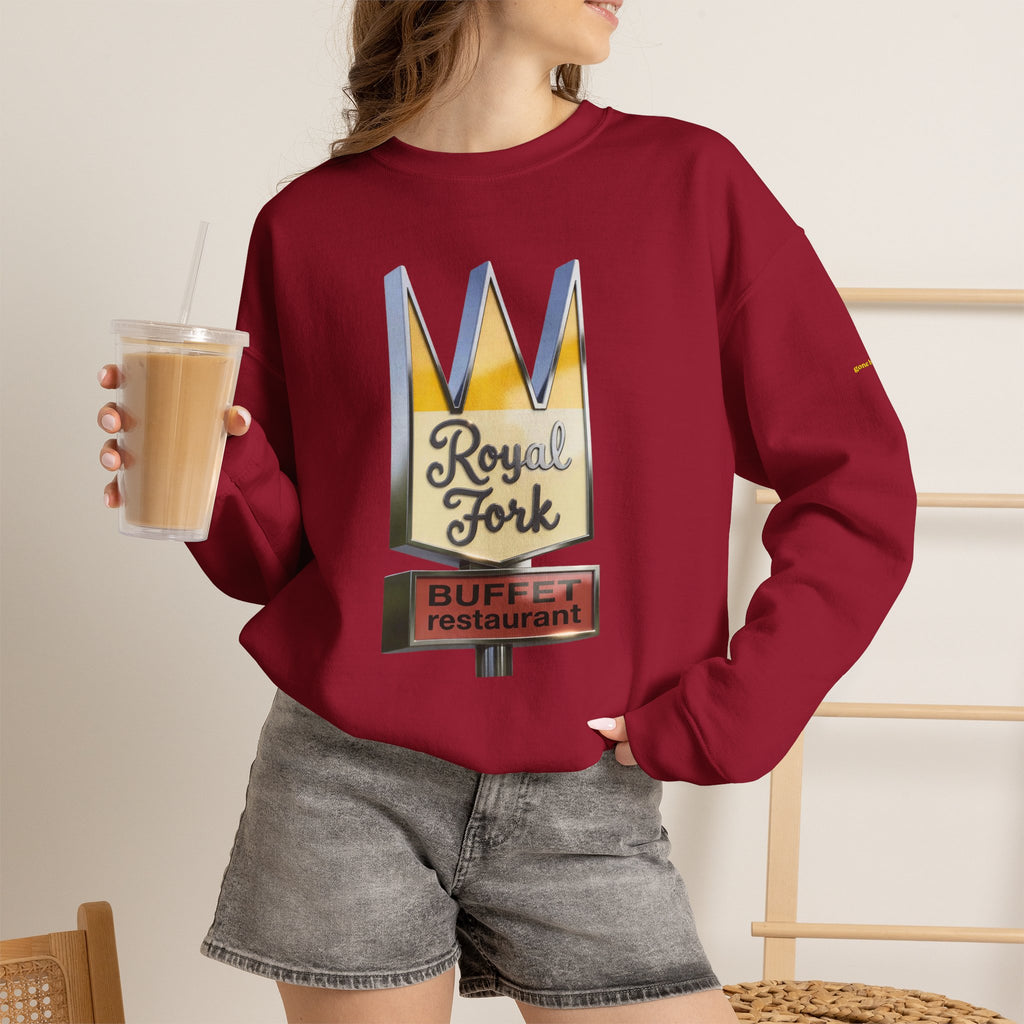 Royal Fork restaurant hi resolution digital style  | Native303 Sweatshirt