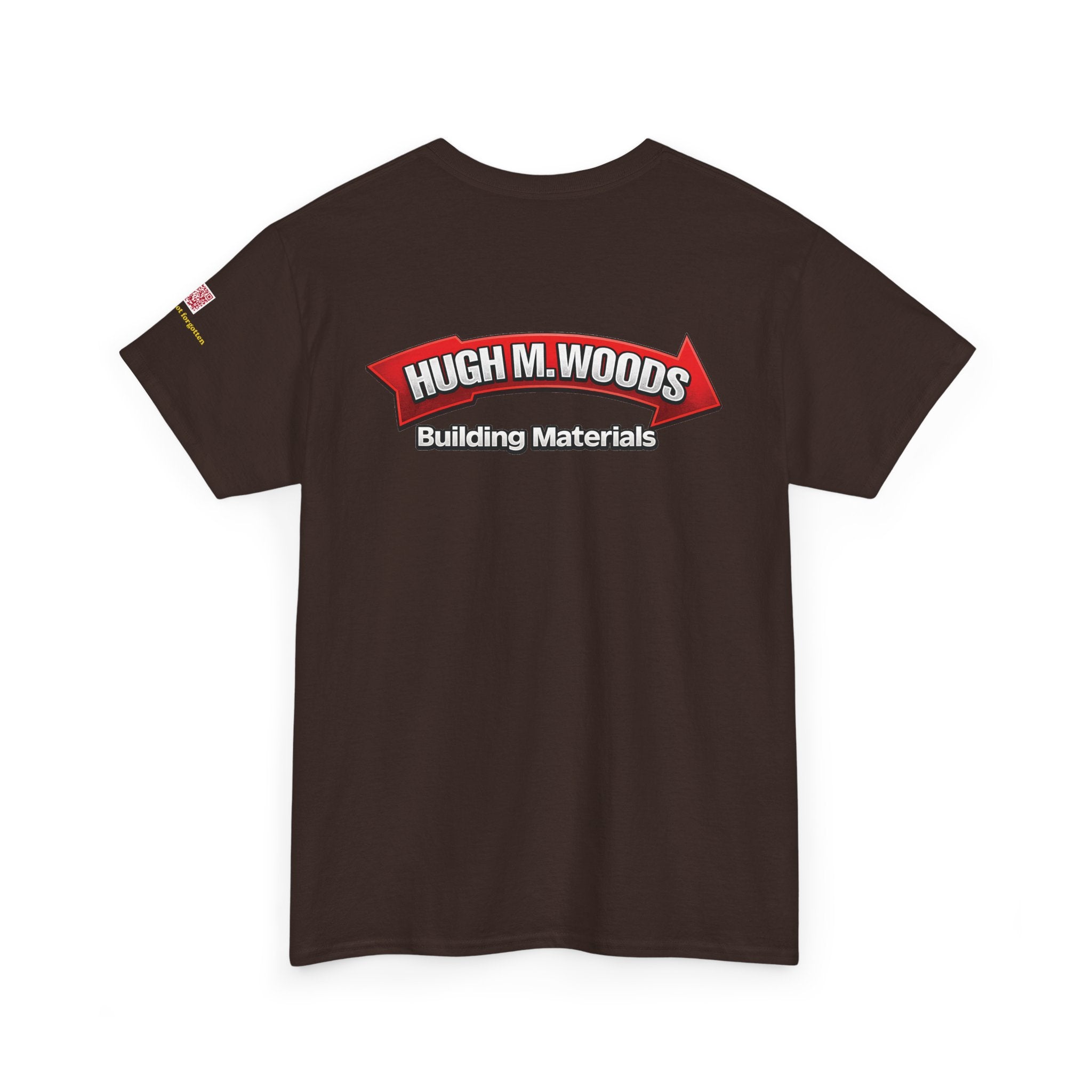 HUGH M WOODS logo - vintage Metro Denver gear