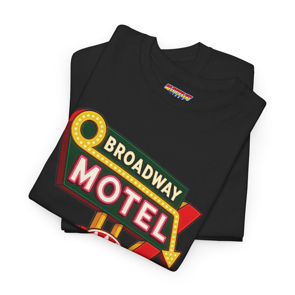 Broadway Motel sign - vintage Denver gear