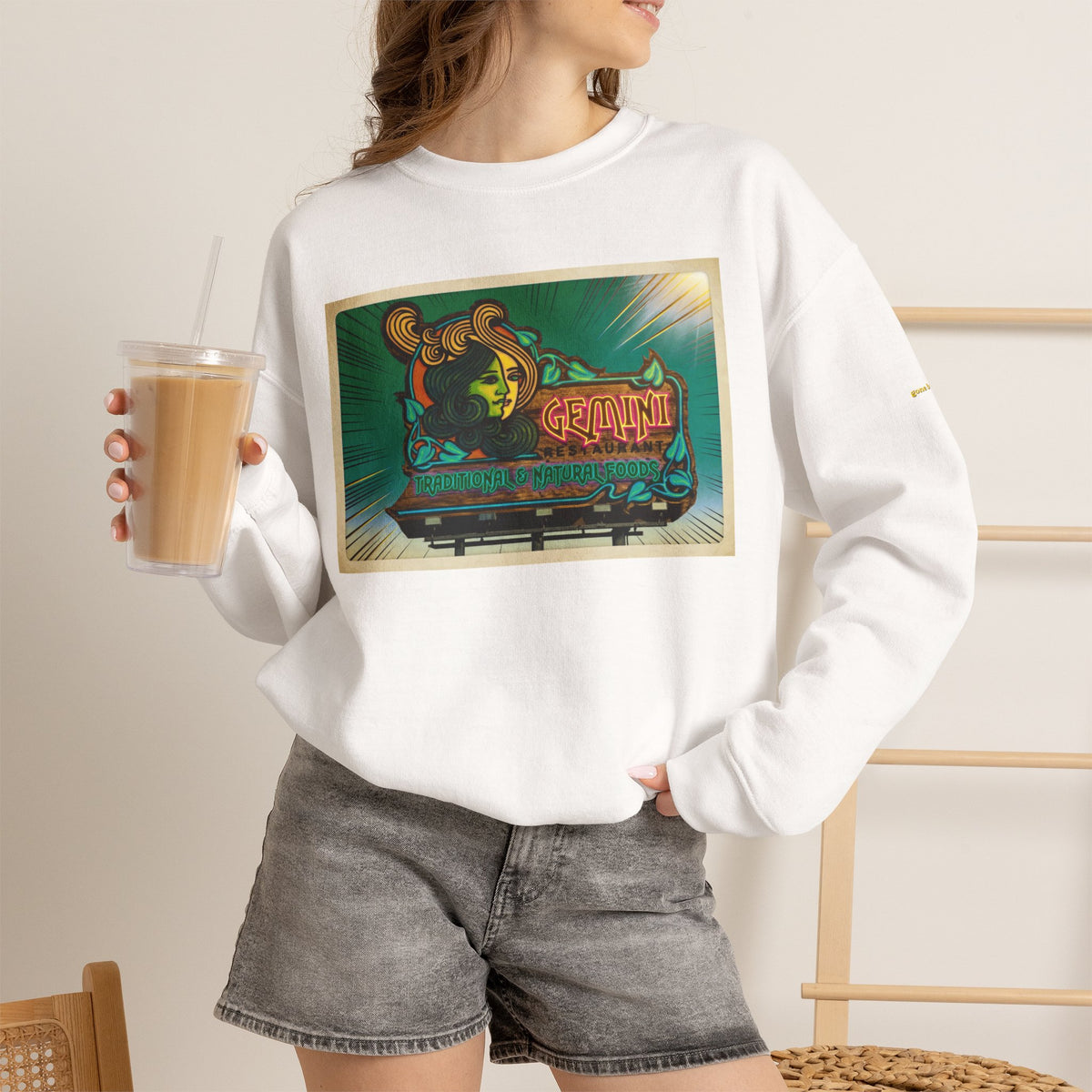 Gemini Natural Foods restaurant | Native303 Sweatshirt